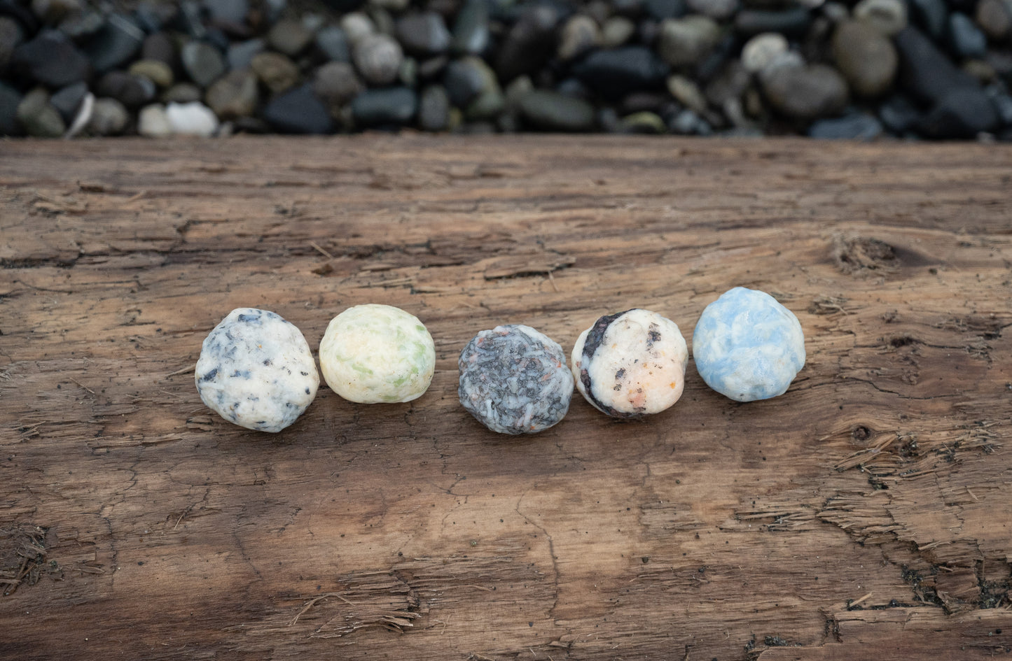 Salish Sea Soap Pebbles