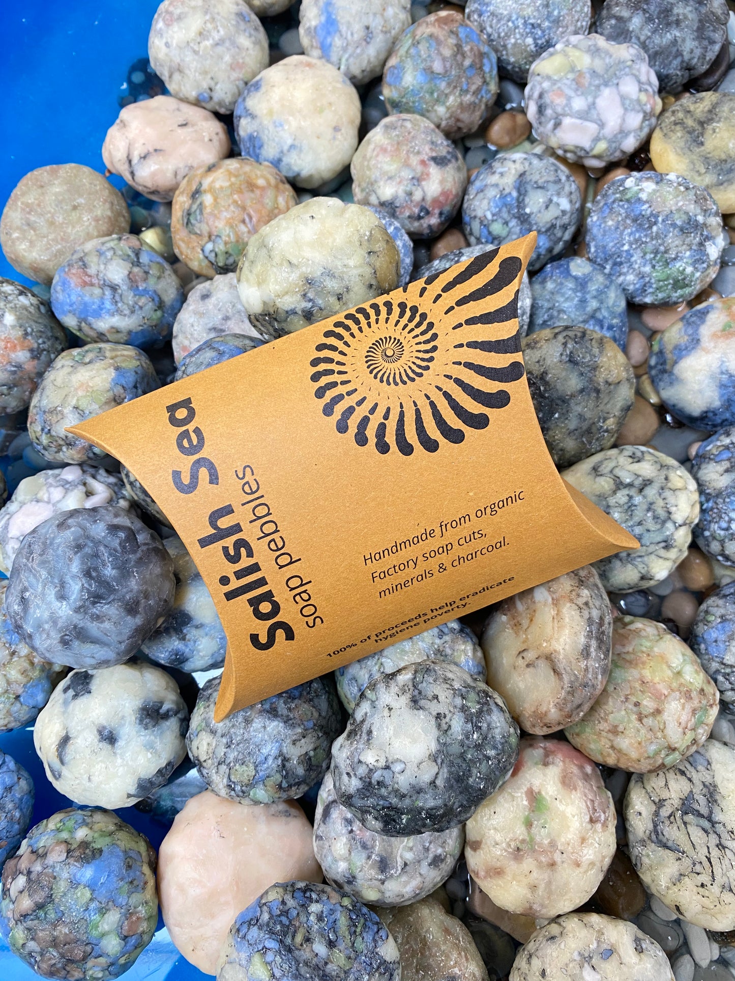 Salish Sea Soap Pebbles