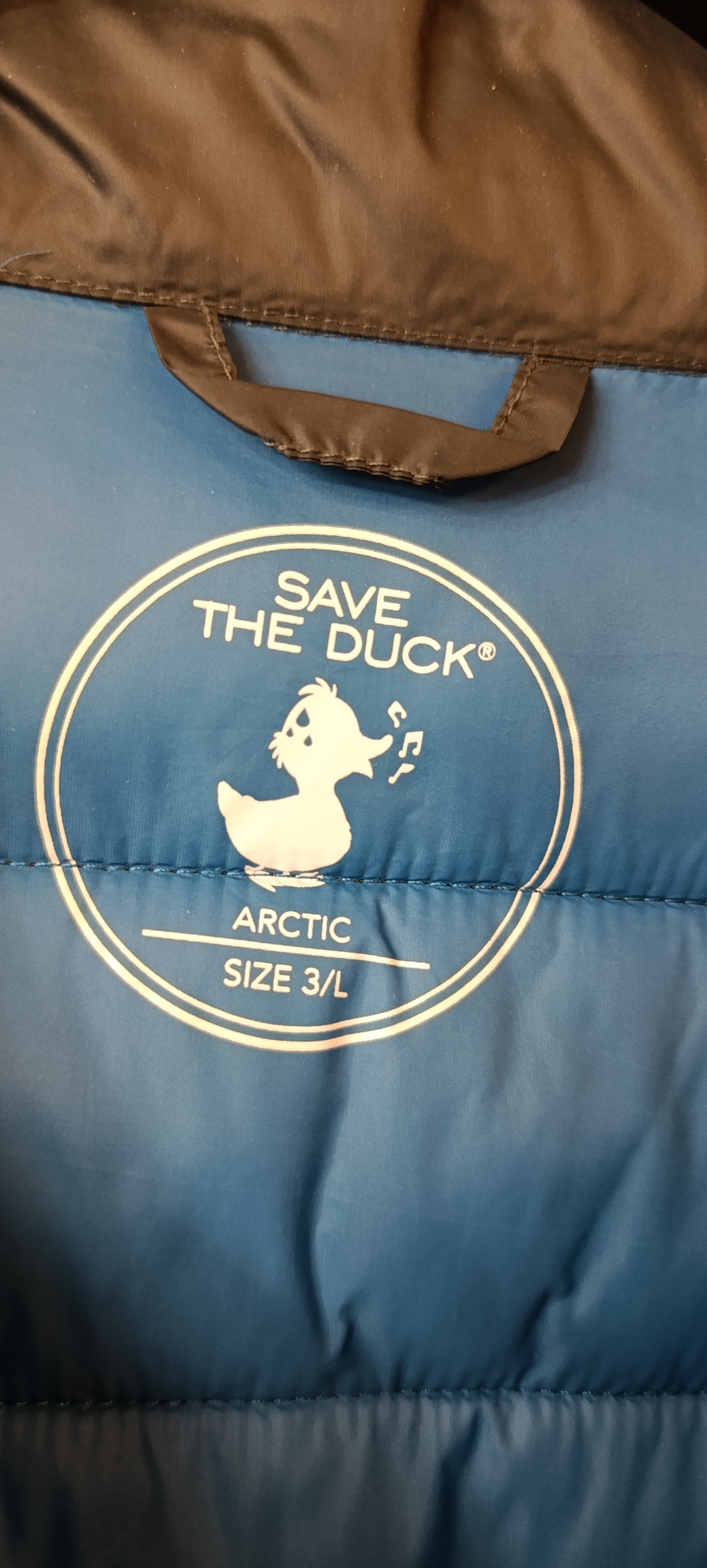 Save the Duck Pine Green Puffer Jacket