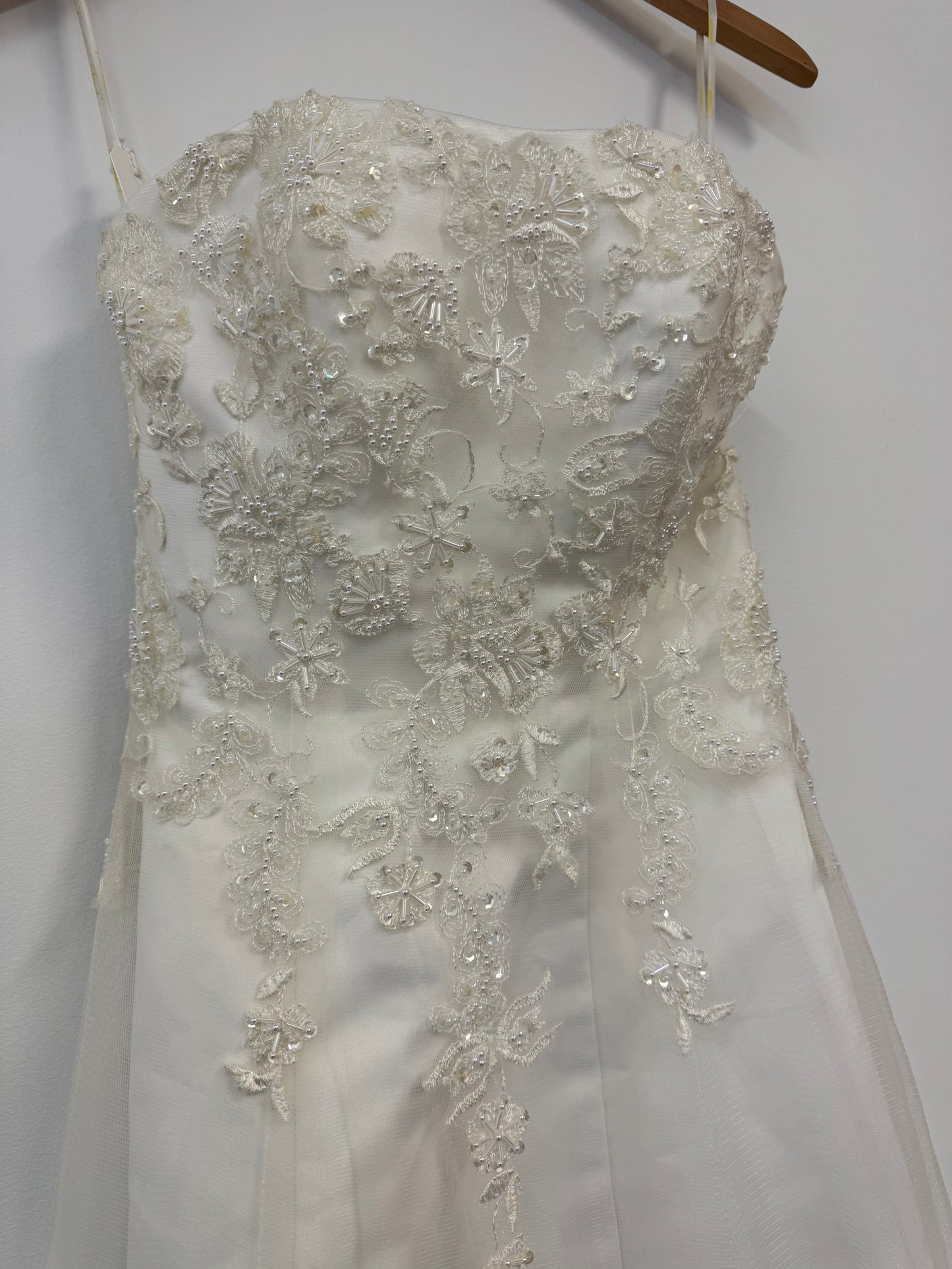 Dineh's Collection Strapless Wedding Dress