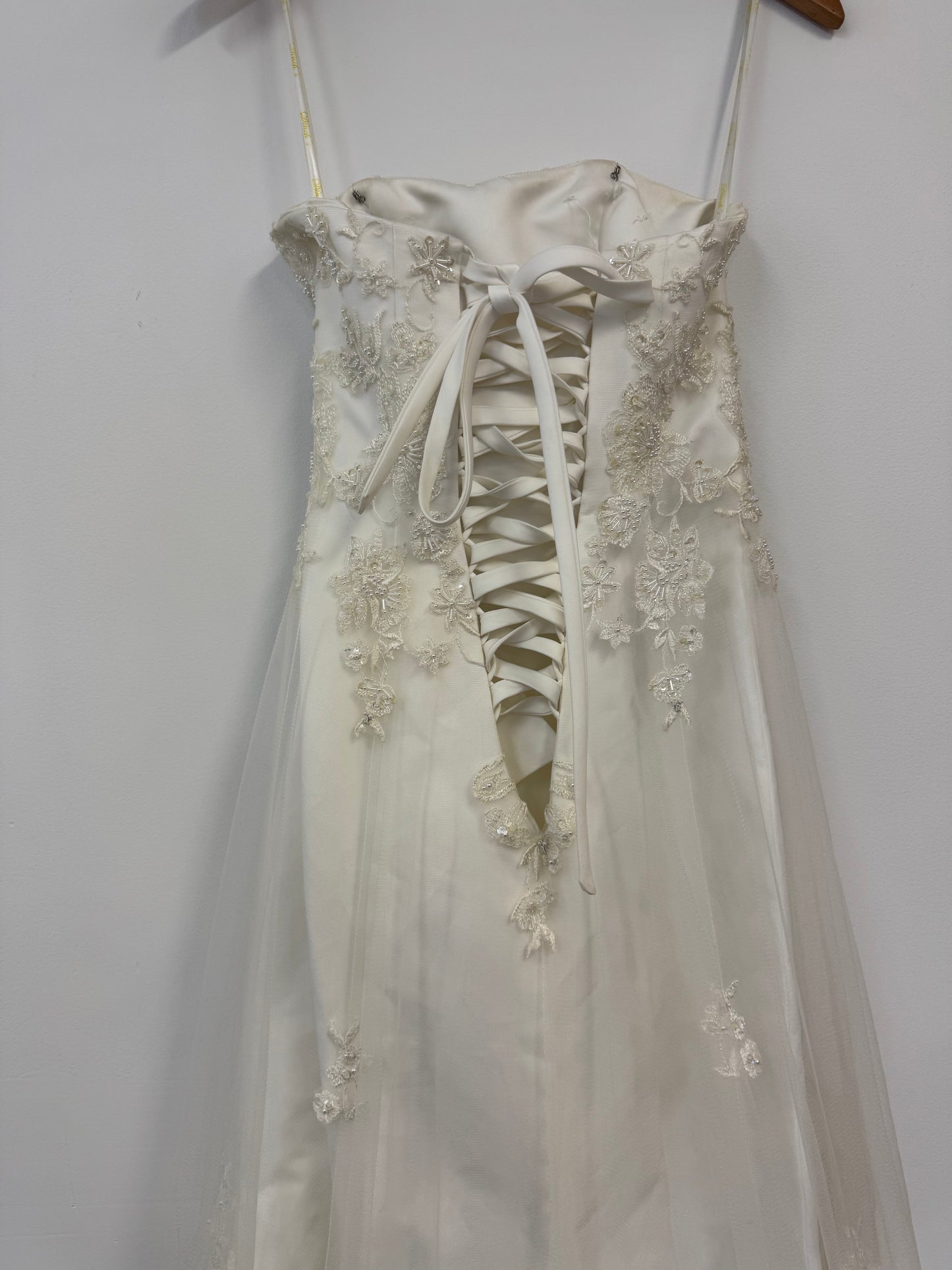 Dineh's Collection Strapless Wedding Dress