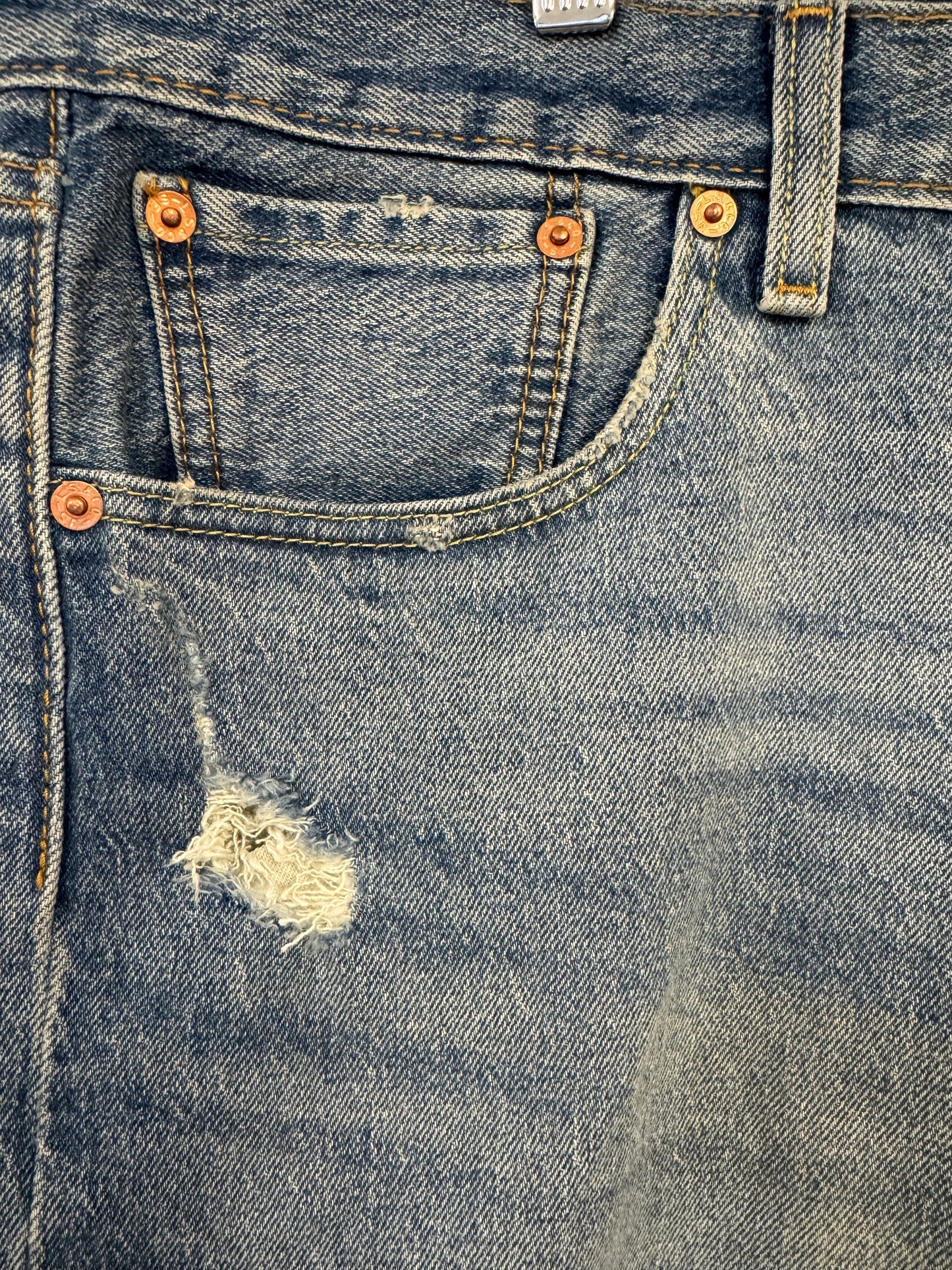 Levi's 501 Men's Cutoff Jean Shorts