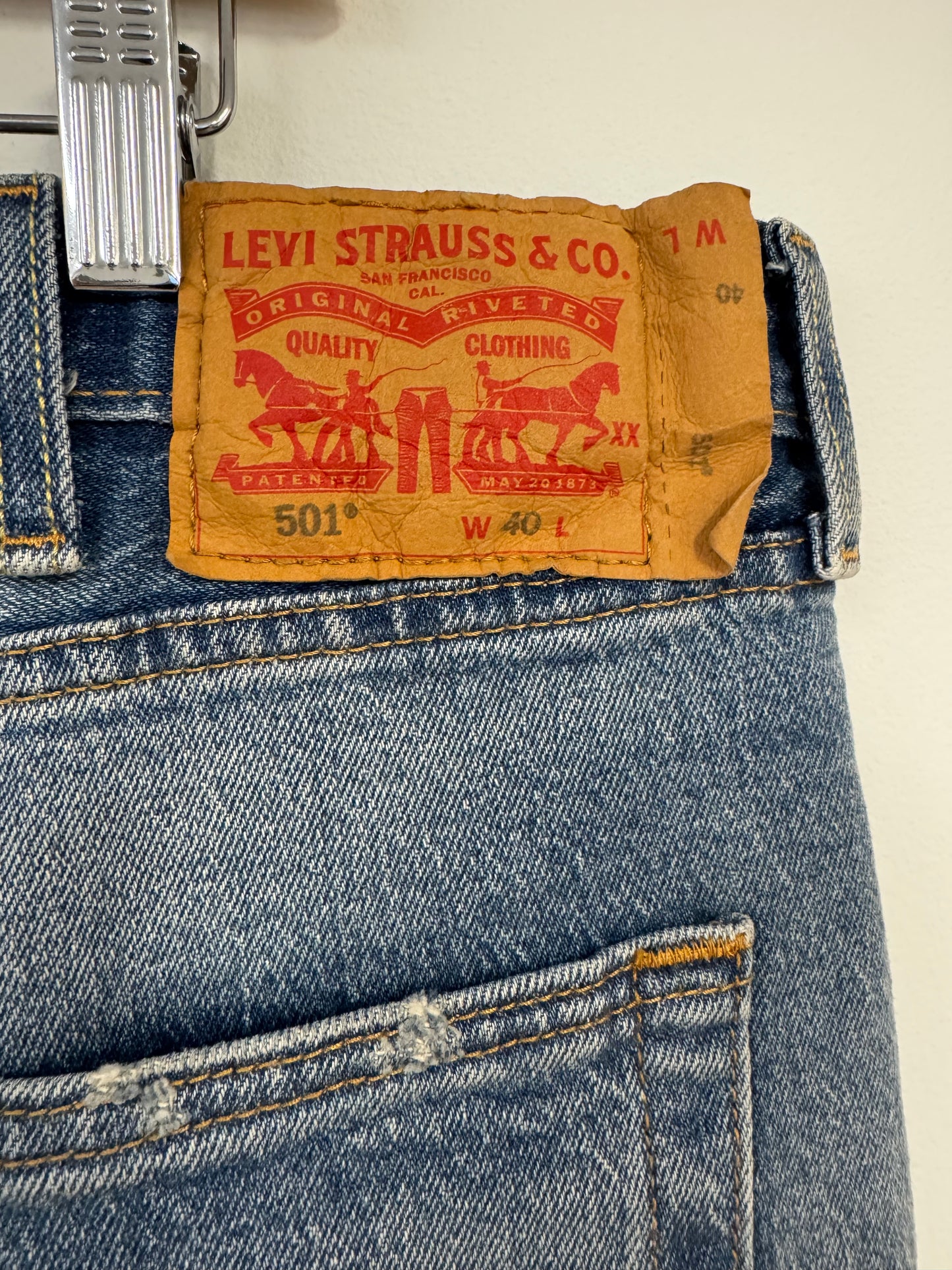 Levi's 501 Men's Cutoff Jean Shorts