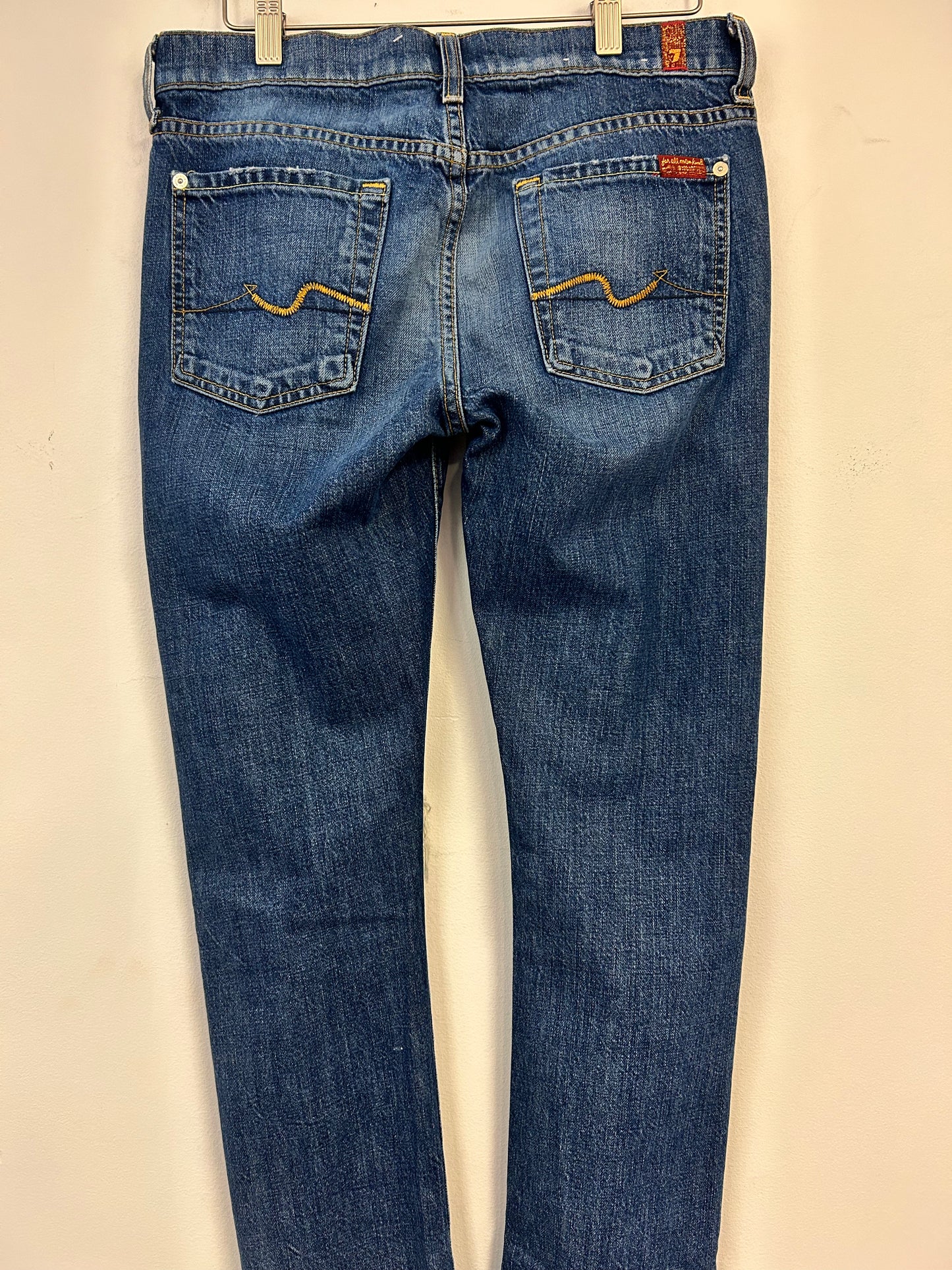 7 For All Mankind Josefina Skinny Boyfriend Jeans Size 25