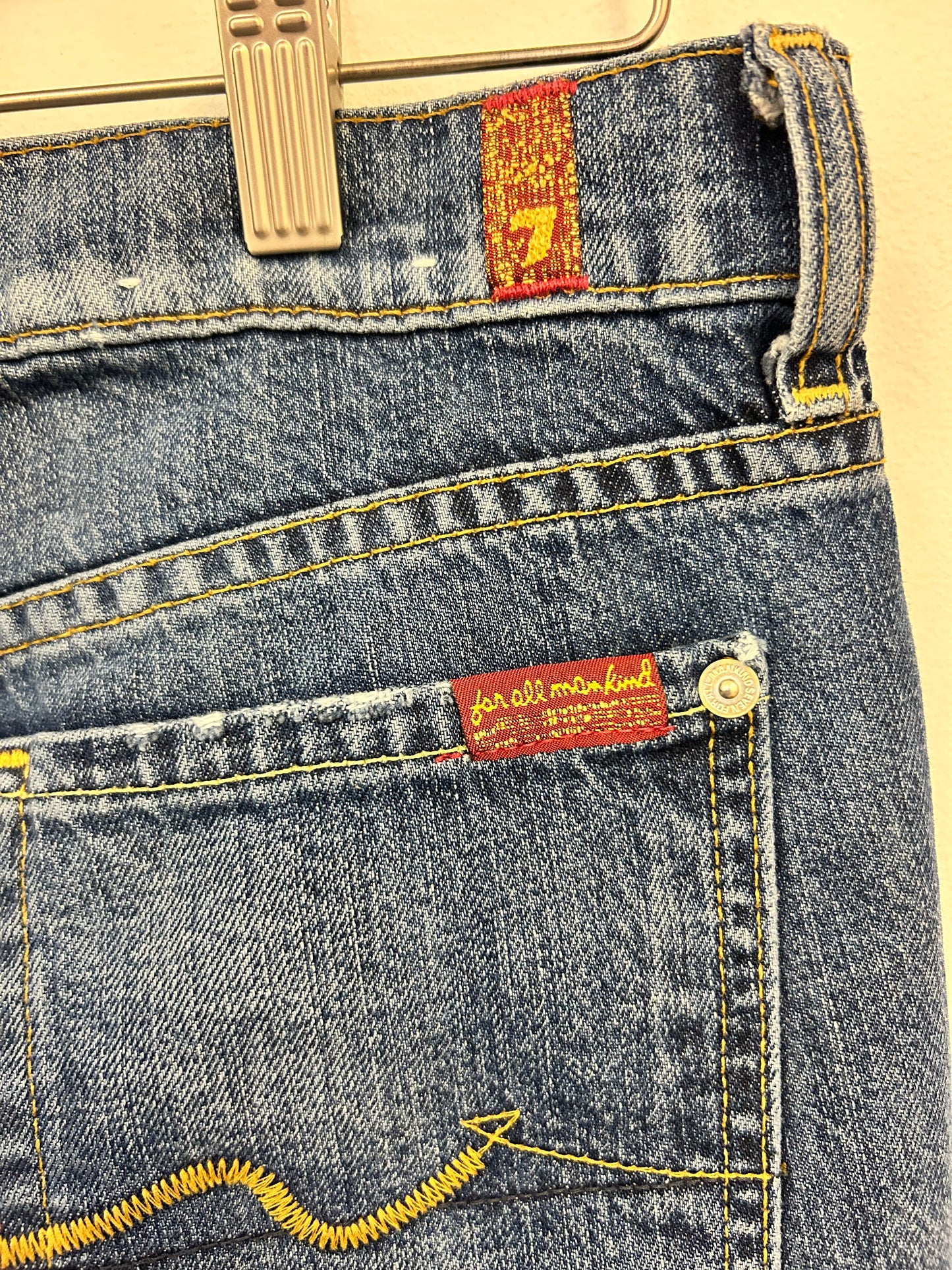 7 For All Mankind Josefina Skinny Boyfriend Jeans Size 25