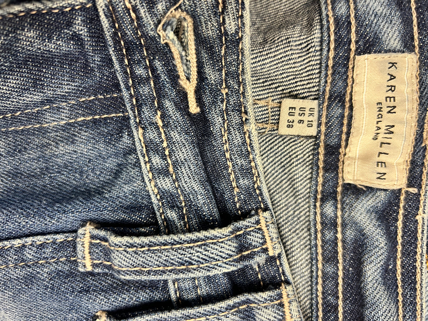 Karen Millen Blue Jeans Size 6