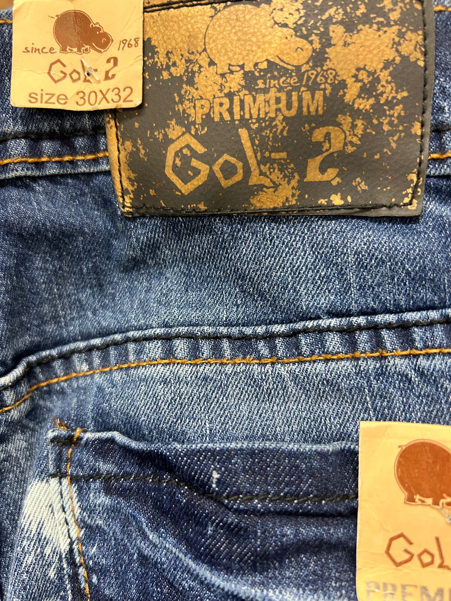 Primium Gol 2 Blue Skinny Jeans Size 30/32