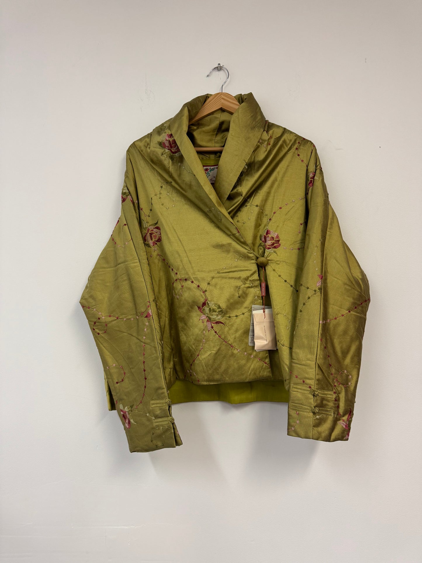 7SM Embroidered Silk Coats