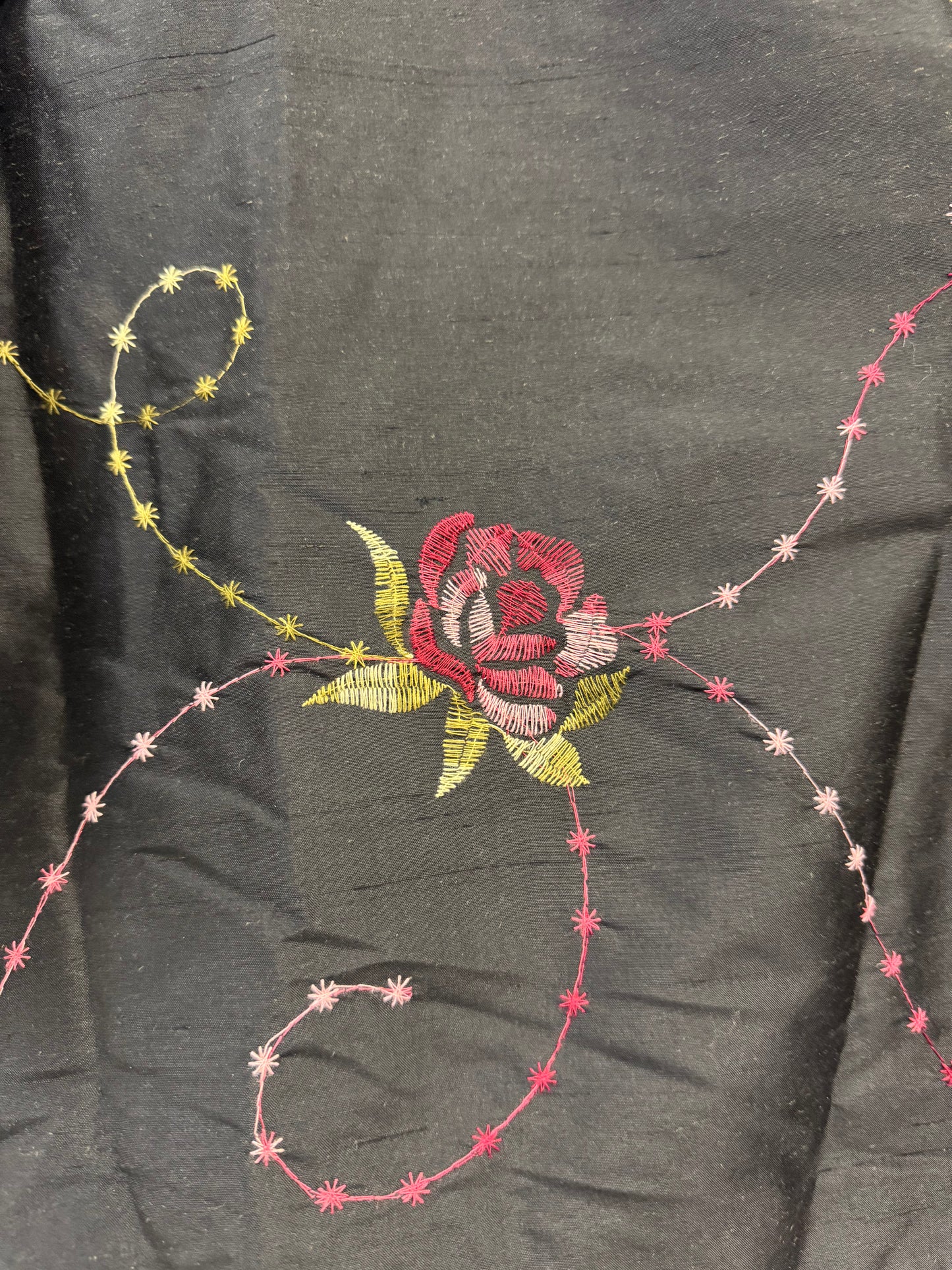 7SM Embroidered Silk Coats