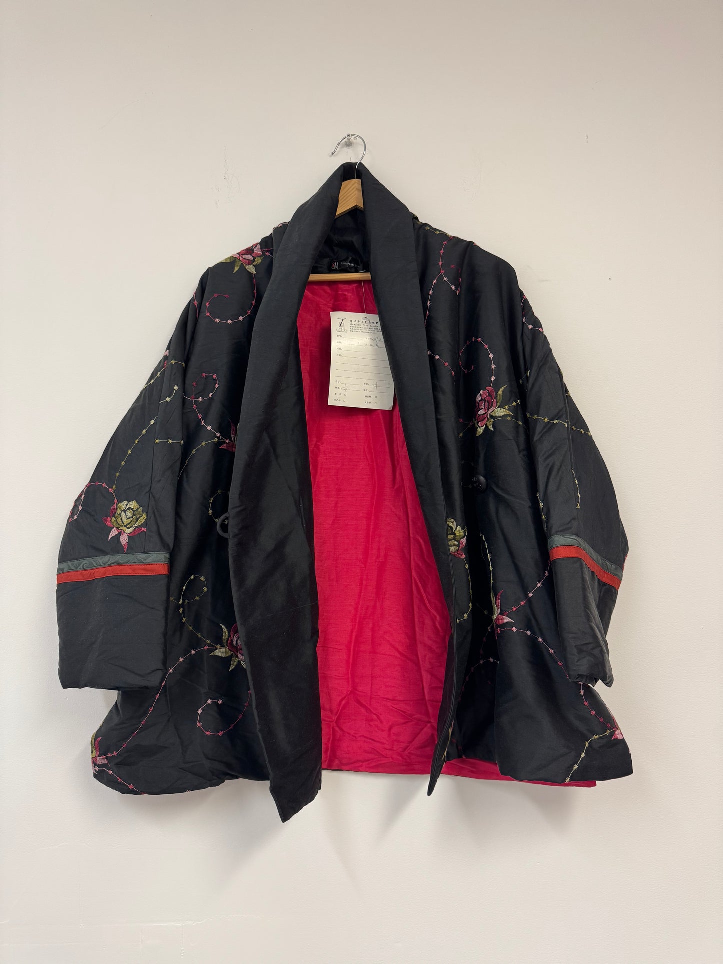 7SM Embroidered Silk Coats