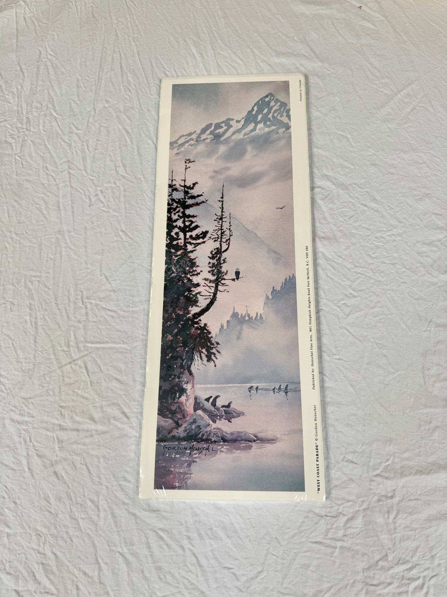 Gordon Henschel "West Coat Parade" 17"x5.25" Prints
