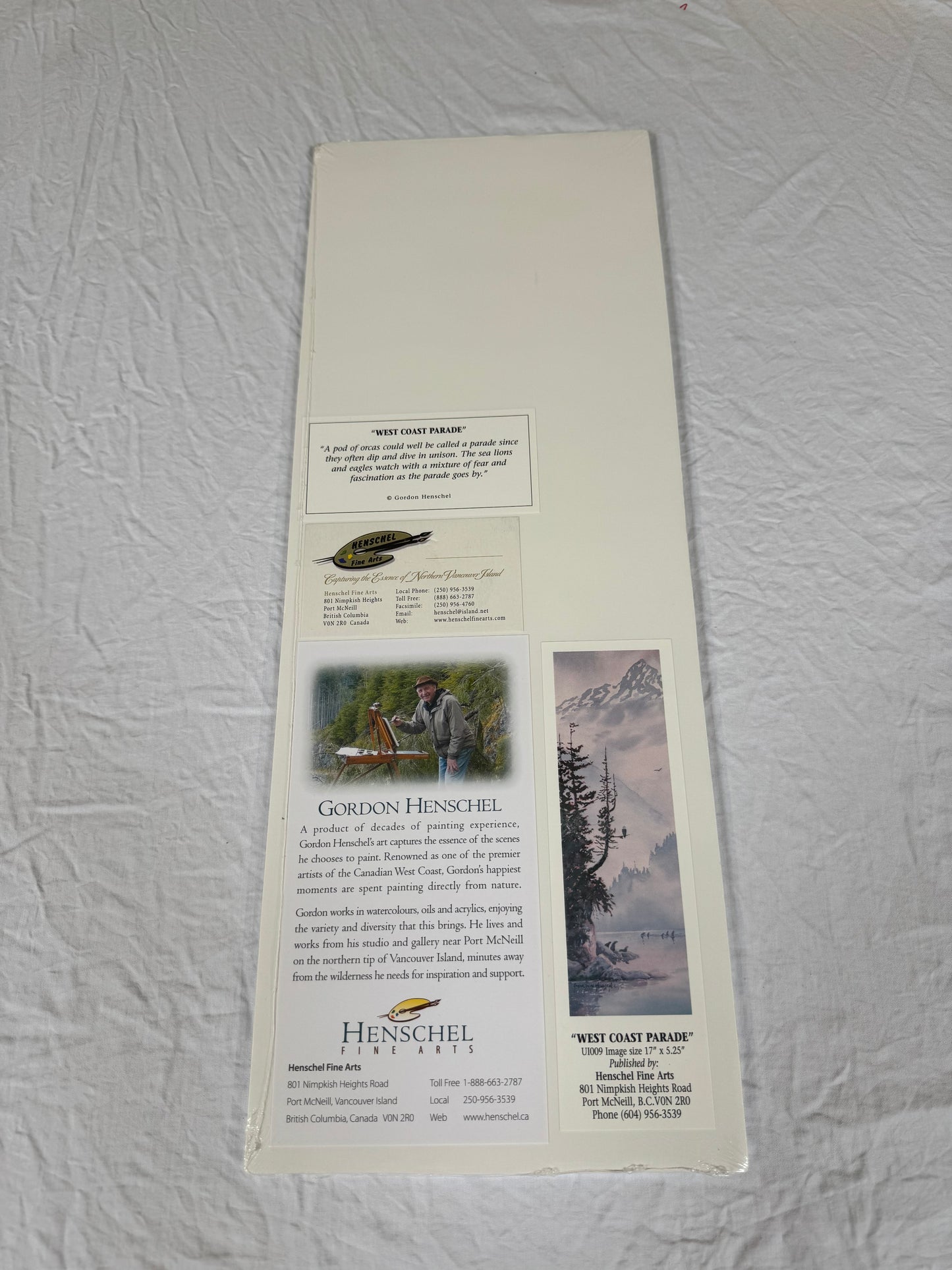 Gordon Henschel "West Coat Parade" 17"x5.25" Prints