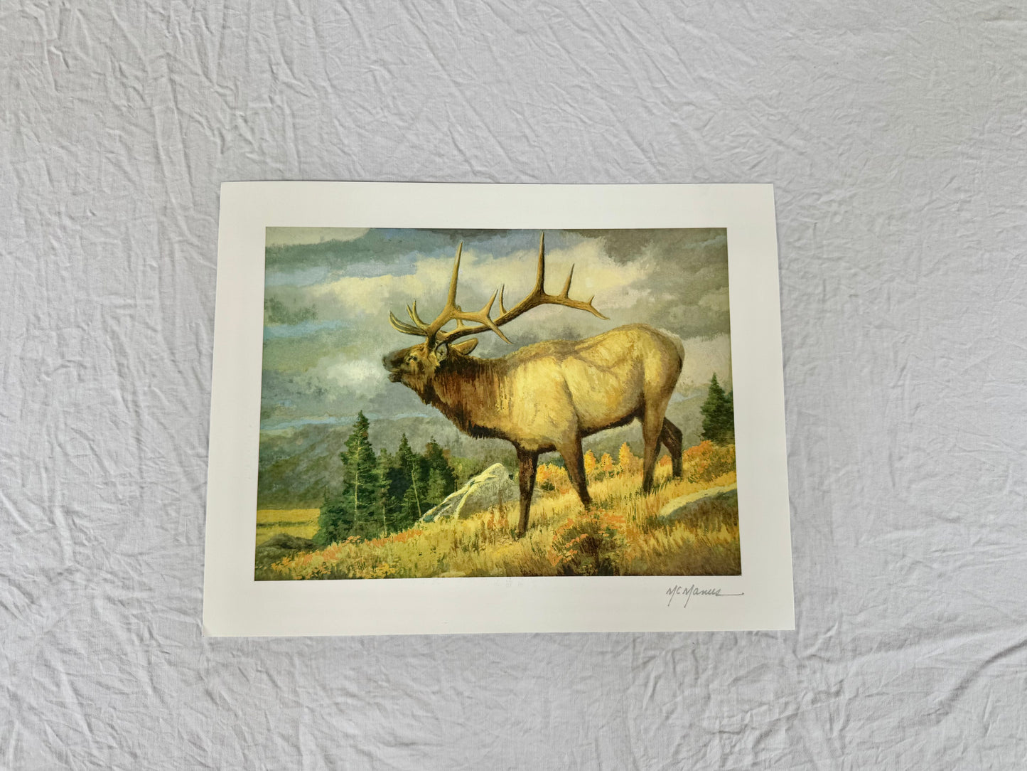Pat McManus "September's Song" 2015 7"x9 3/8" Art Print