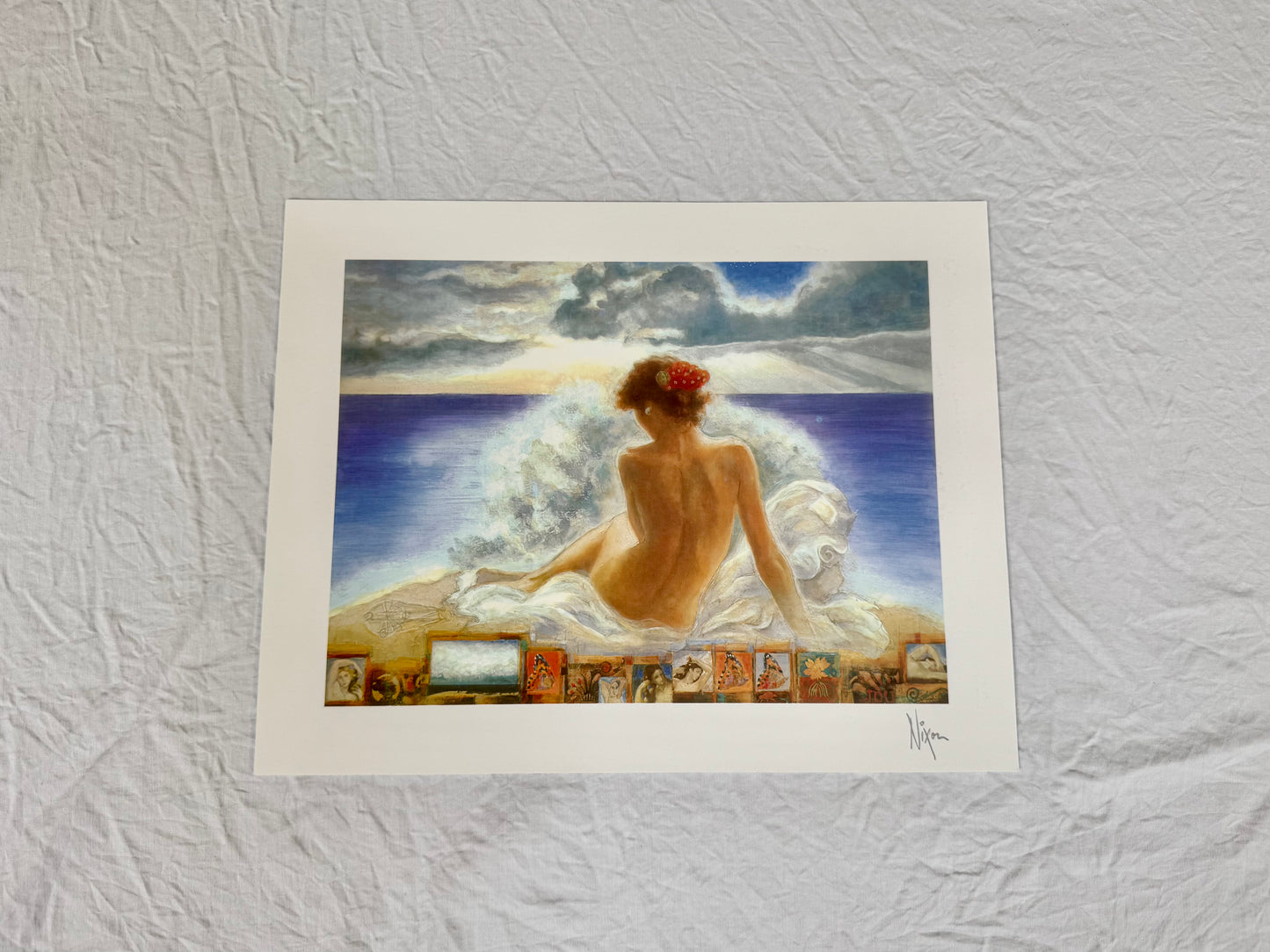 Peter Nixon "Venus Anadyomene" 2013 7"x9 3/8" Art Prints