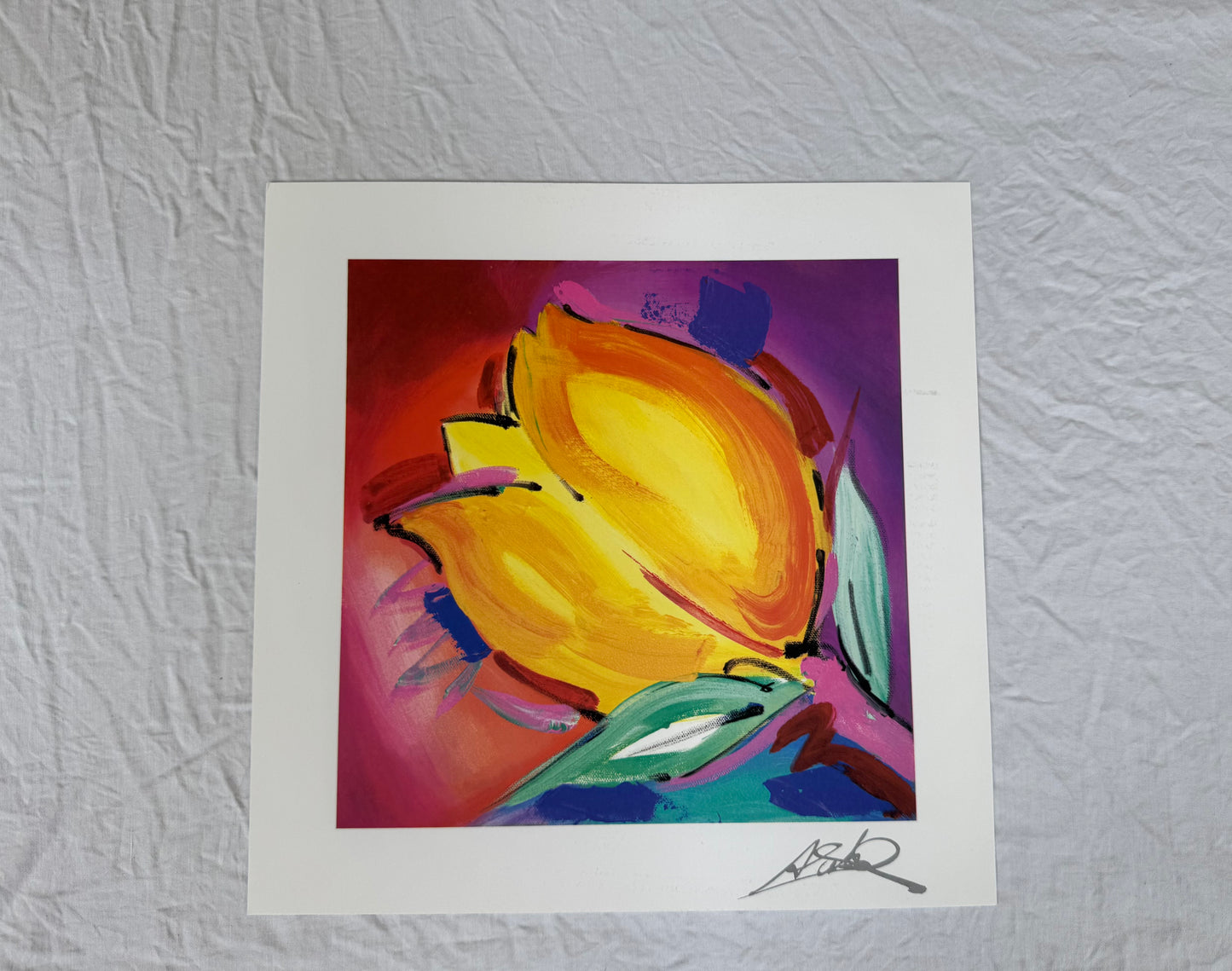 Alexander Gockel "Bringing Happiness" 2013 7"x7" Print