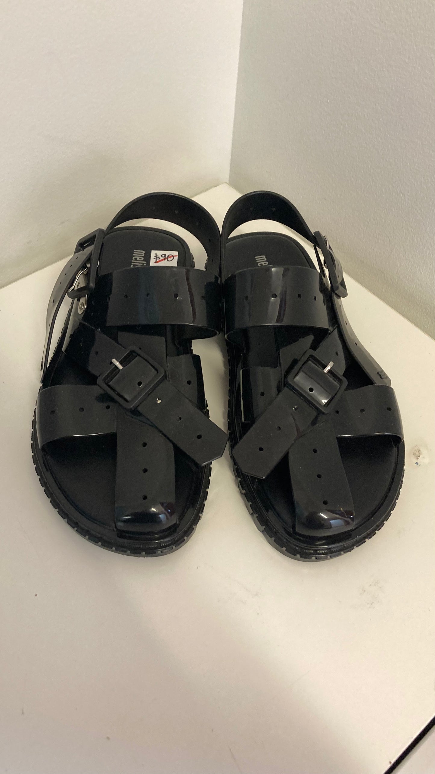 Strappy Black Sandals