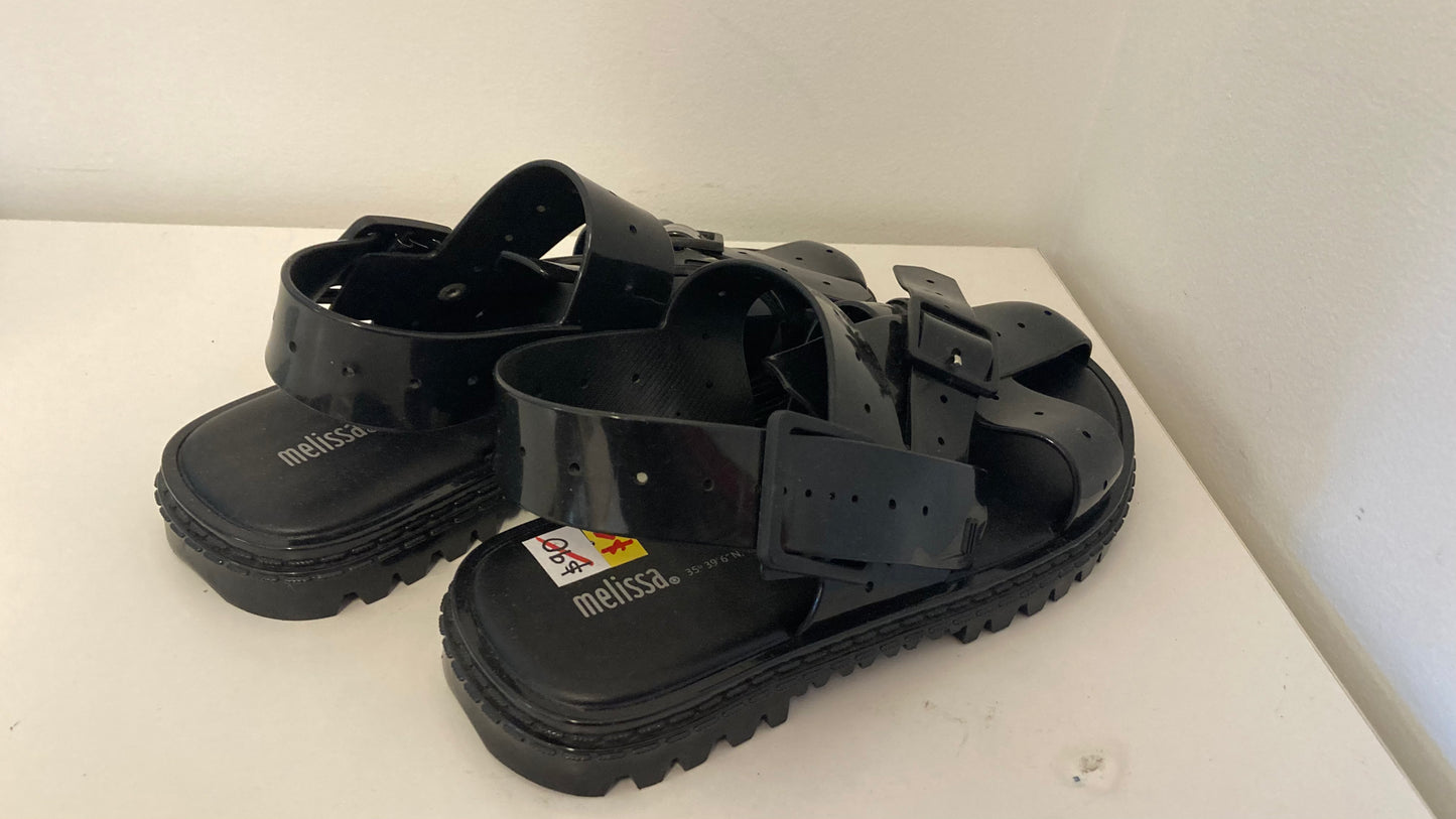 Strappy Black Sandals