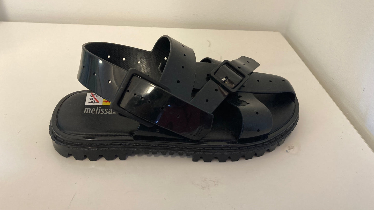 Strappy Black Sandals