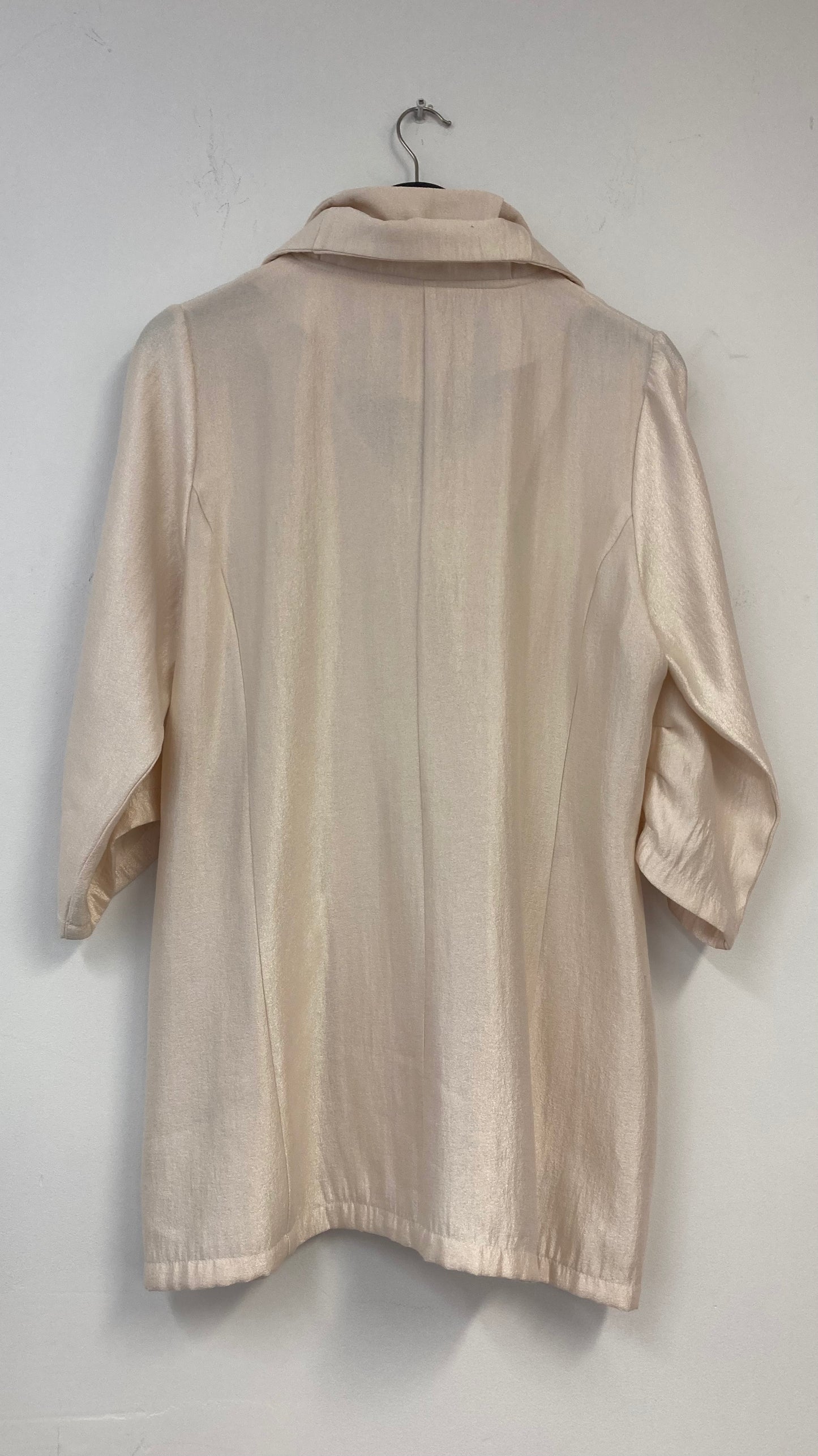 Bone Coloured Light Woman's Overcoat