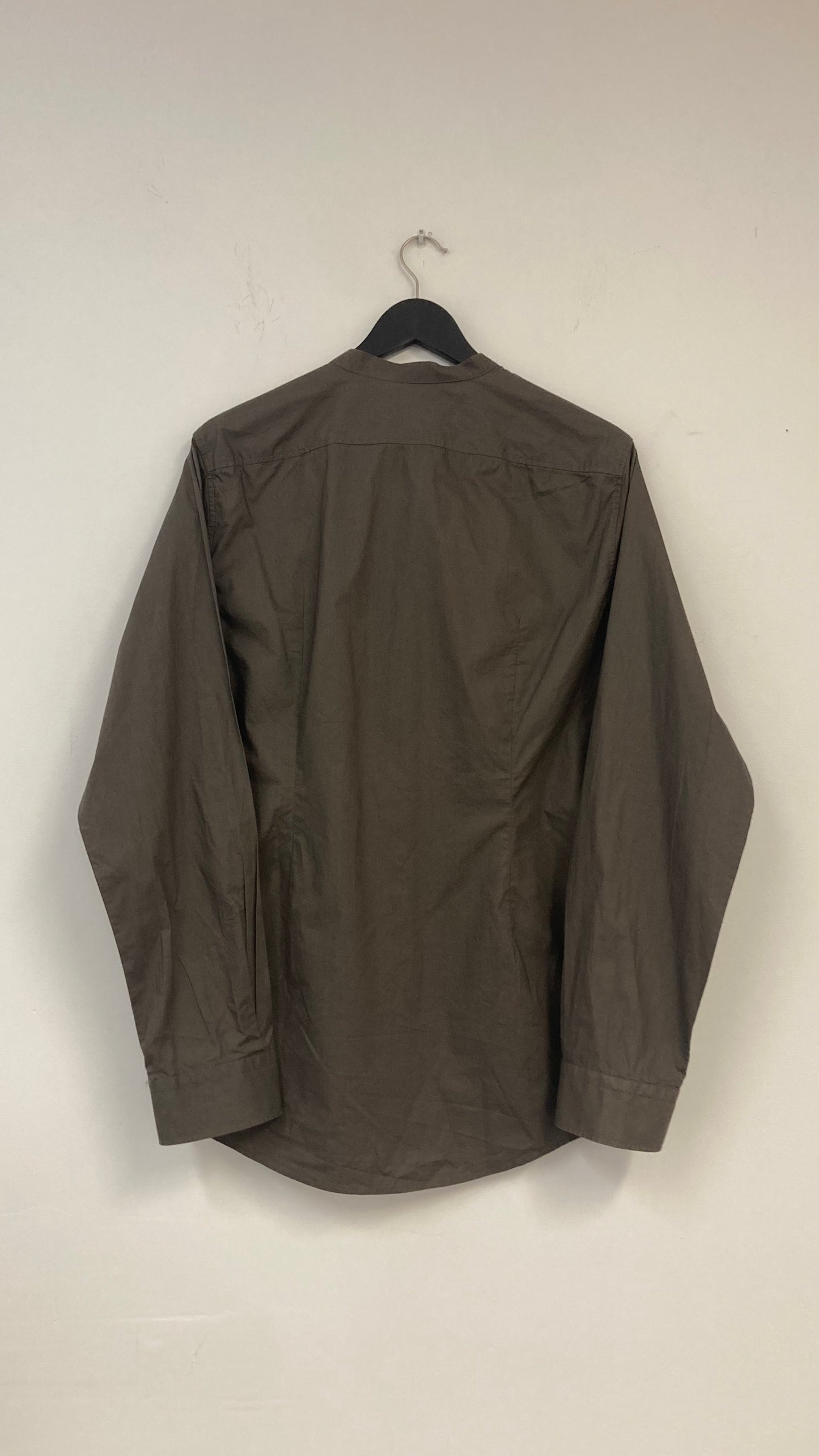 Grey 100% Cotton Button Up
