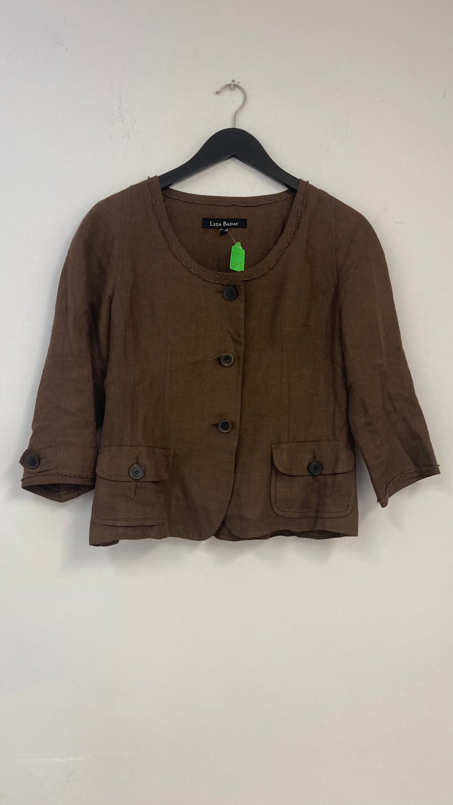 Brown Button Up Coat