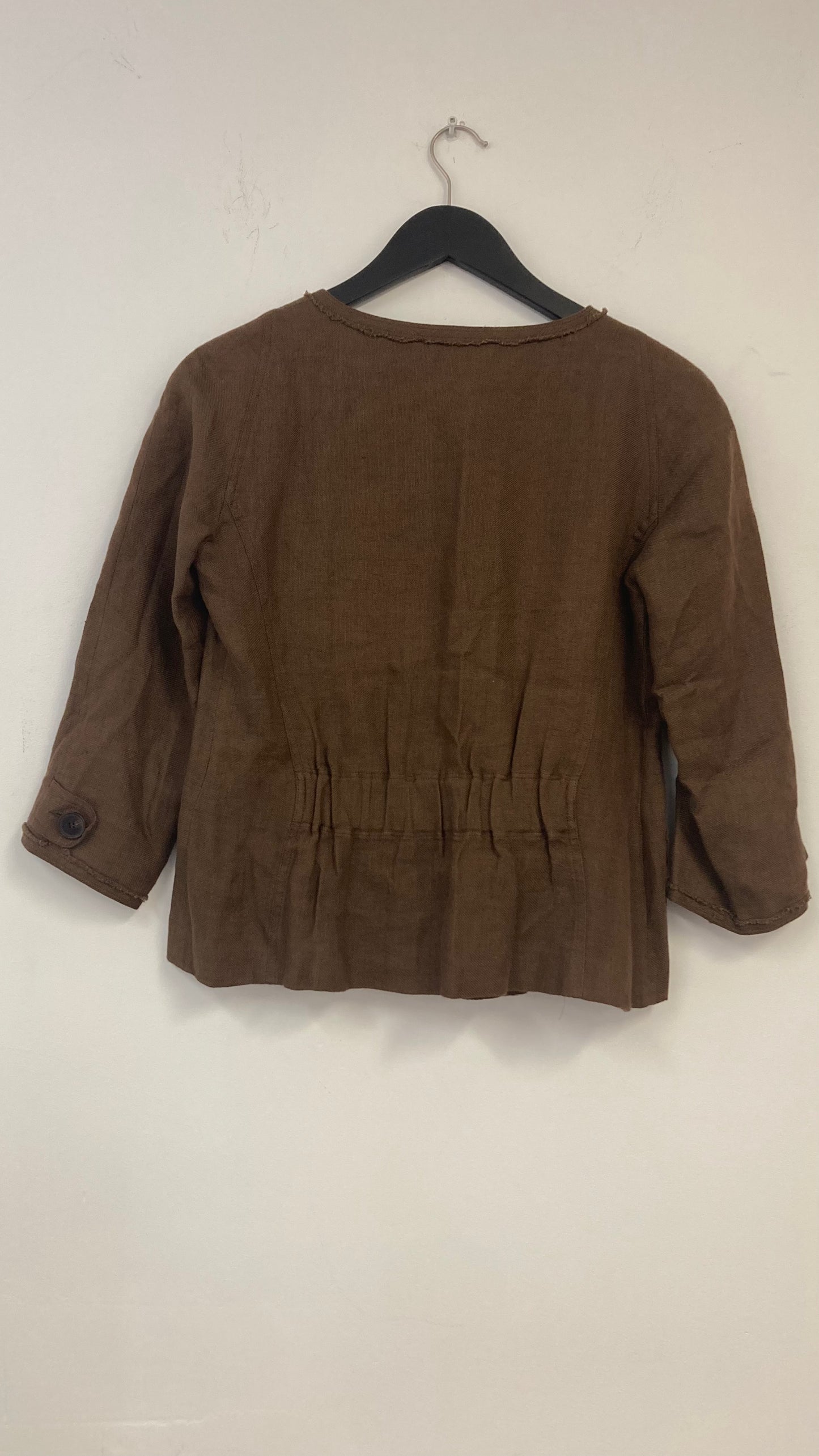 Brown Button Up Coat