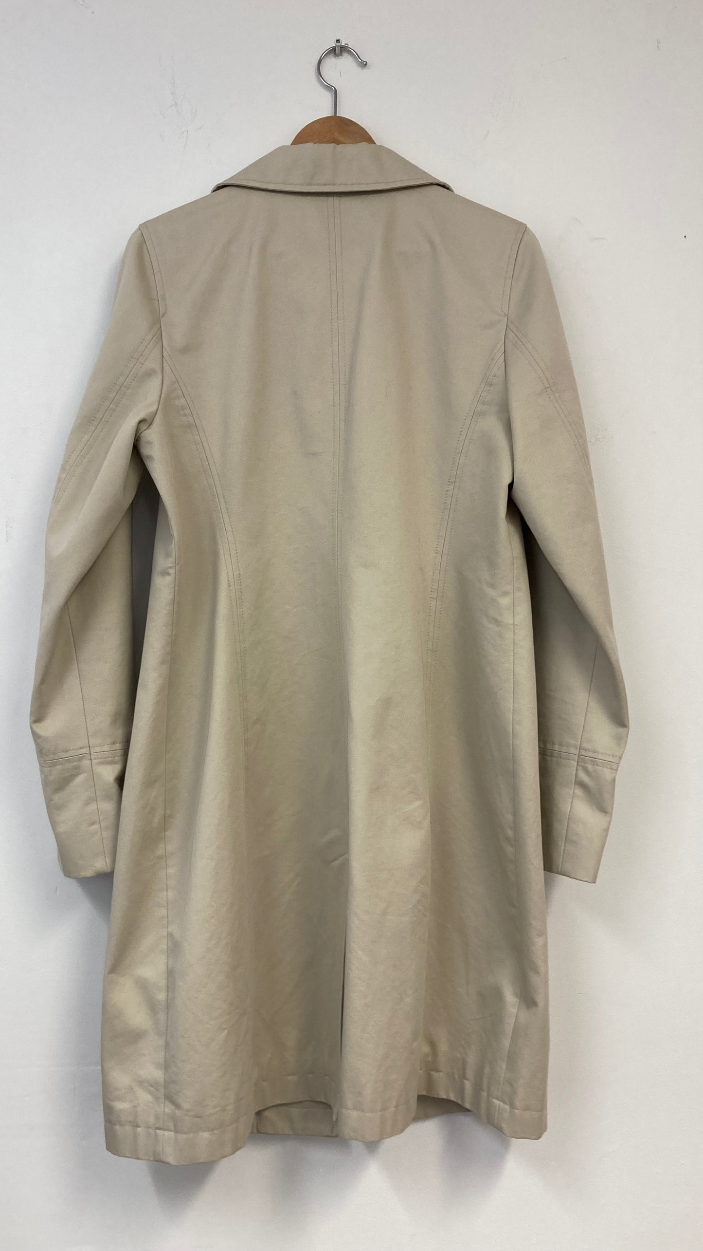 100% Cotton Beige Trench Coat