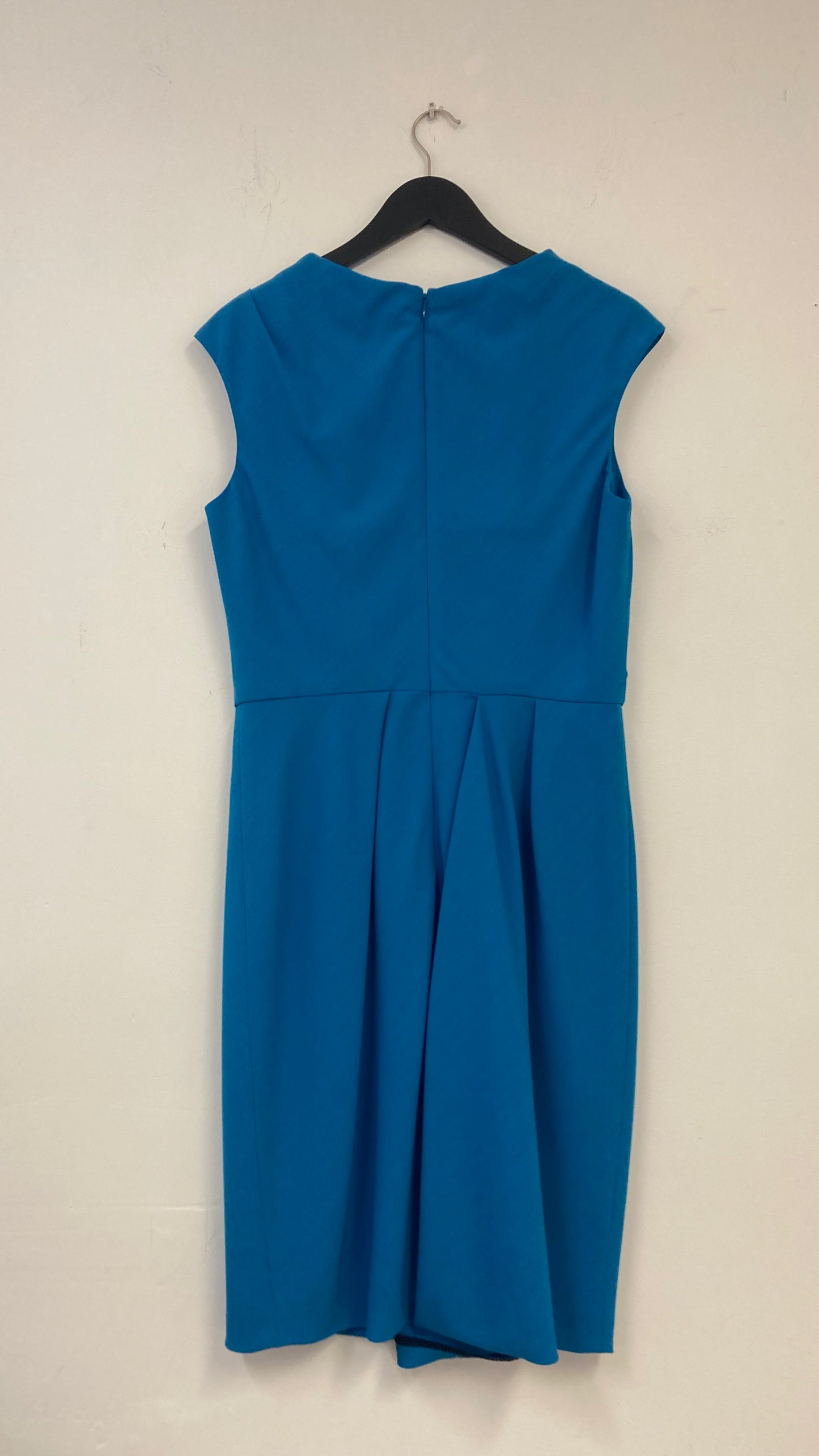 Blue Sleeveless Midi Dress