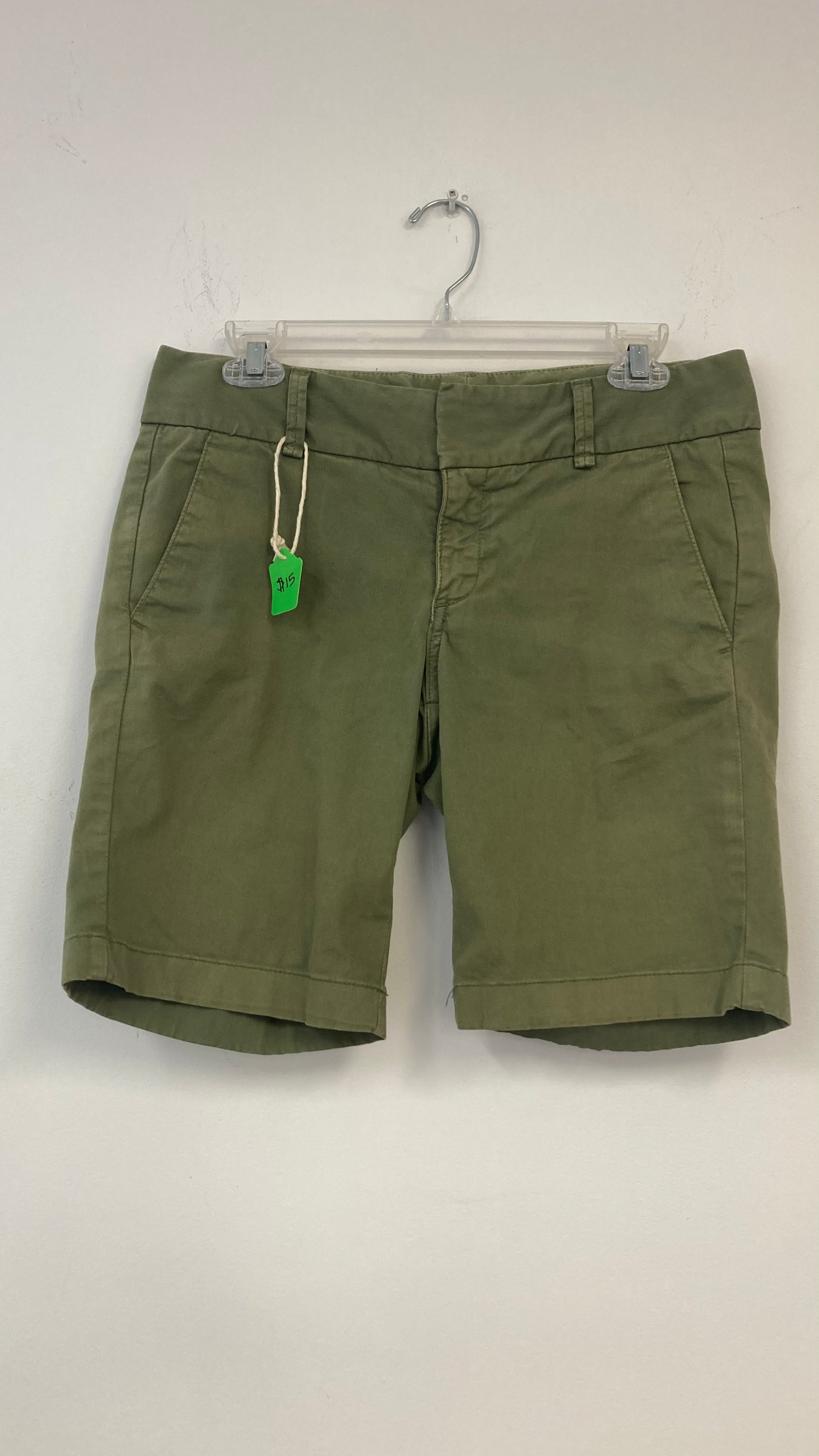Green Low Waisted Shorts