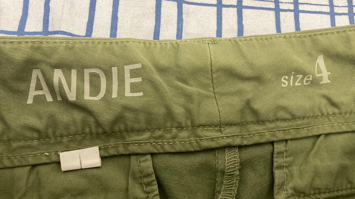 Green Low Waisted Shorts