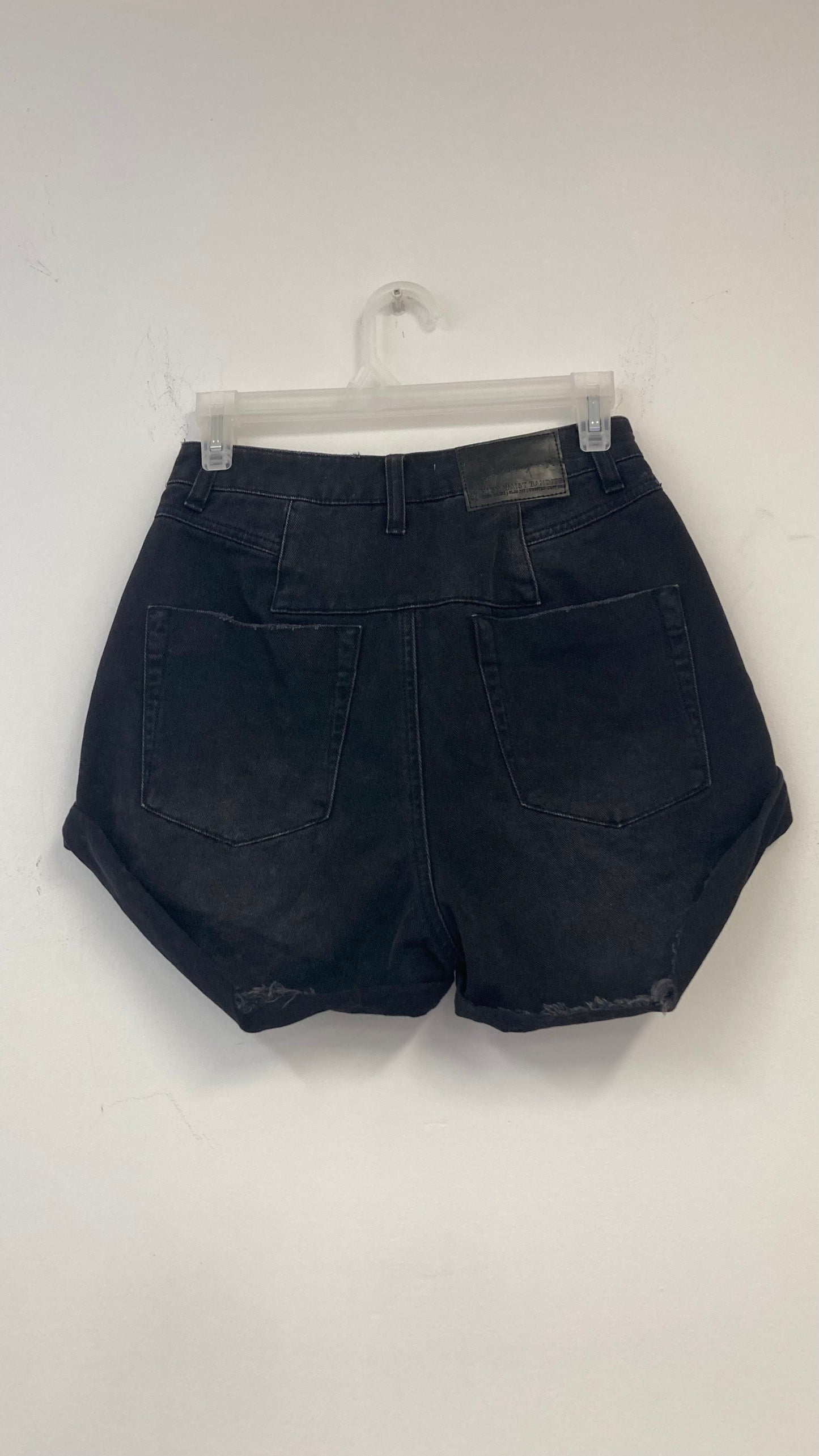 Black Cutoff Jean Shorts
