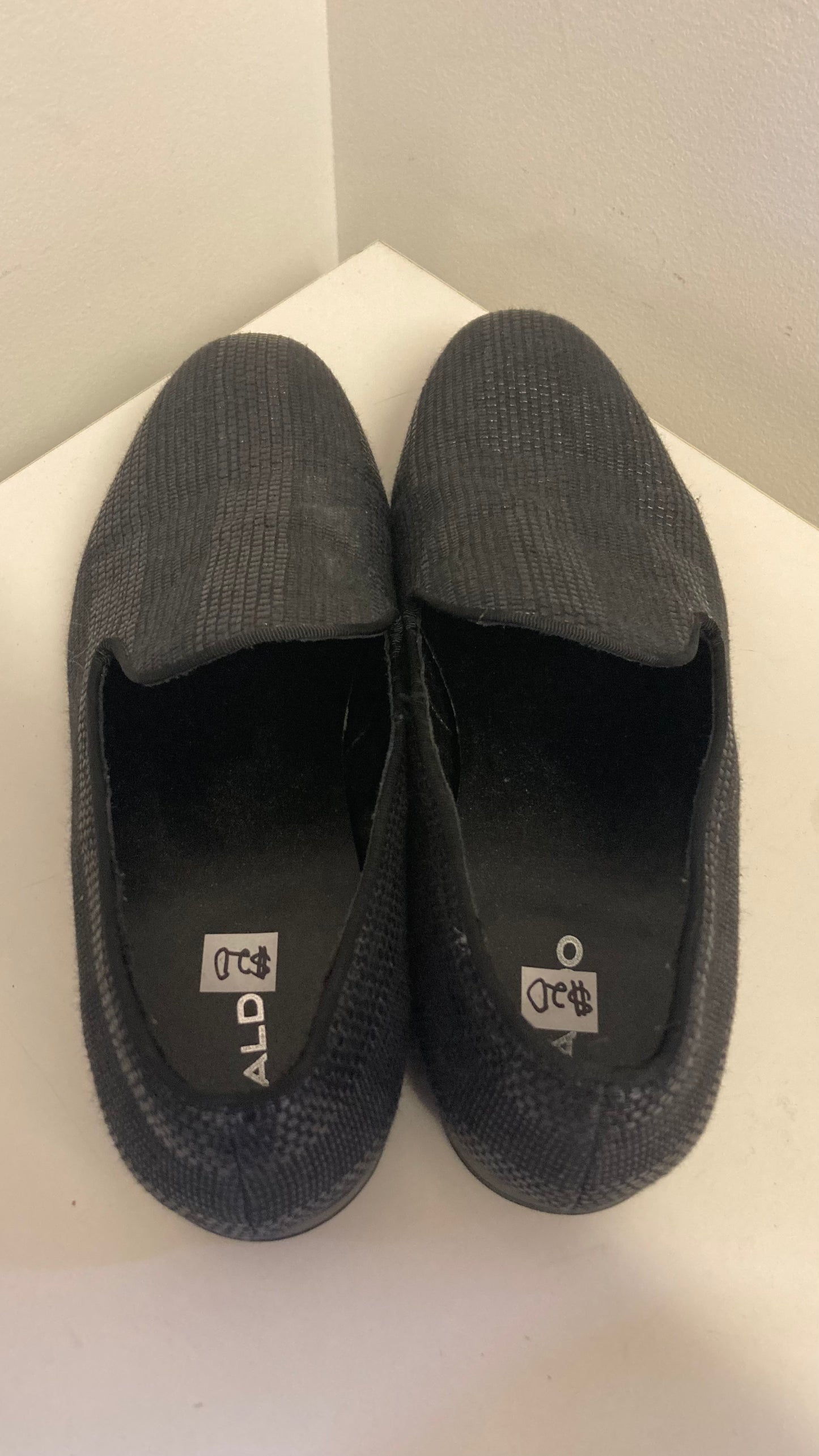Navy Blue Slip On Men's Dress Shoes
