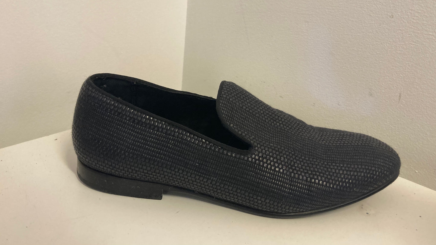 Navy Blue Slip On Men's Dress Shoes