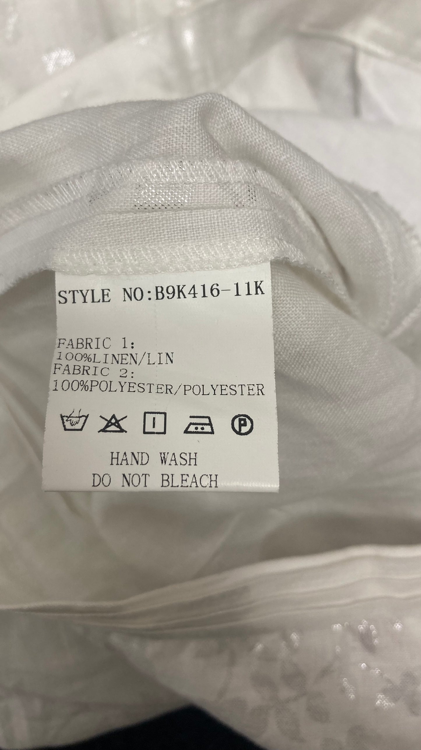 100% Linen Flowy Shorts With Metallic Detailing