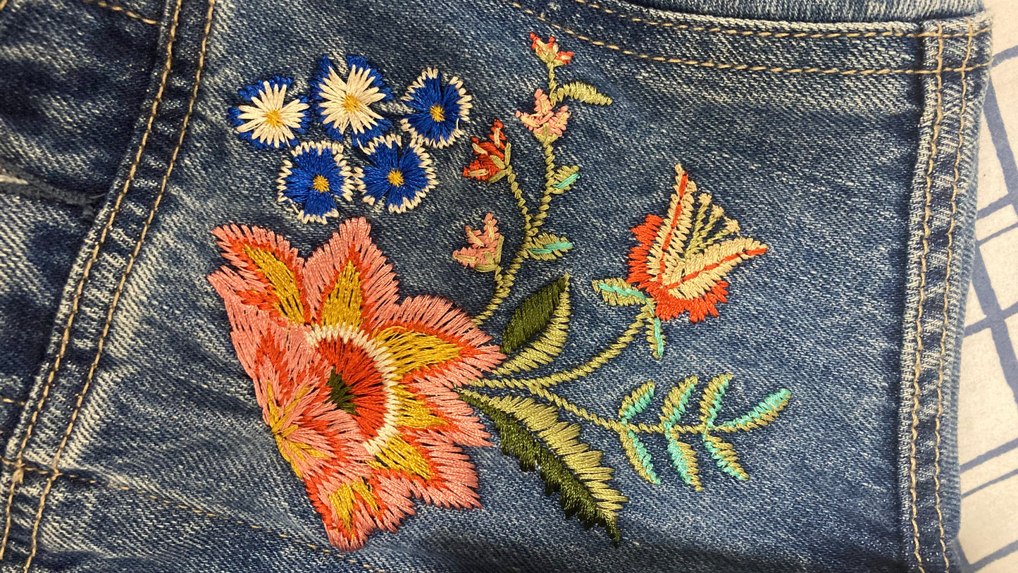 Embroidered Jean Jacket