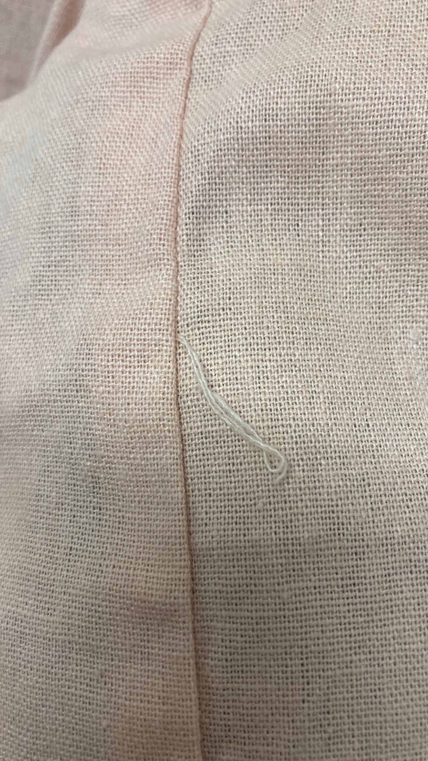 Pink Linen Safari Jacket