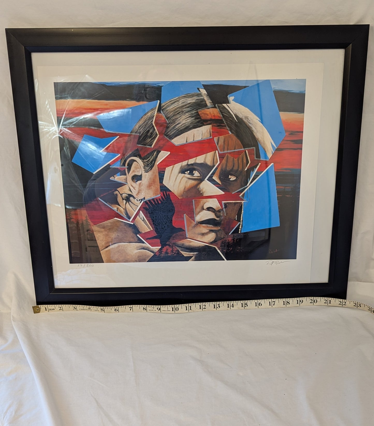 Limited Edition Abstract Art Framed Print