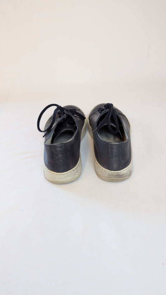 Santoni Leather Sneakers