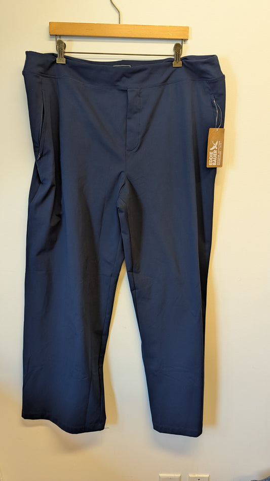 Eddie Bauer Women's 2X Wayfarer Travel Pants NWT