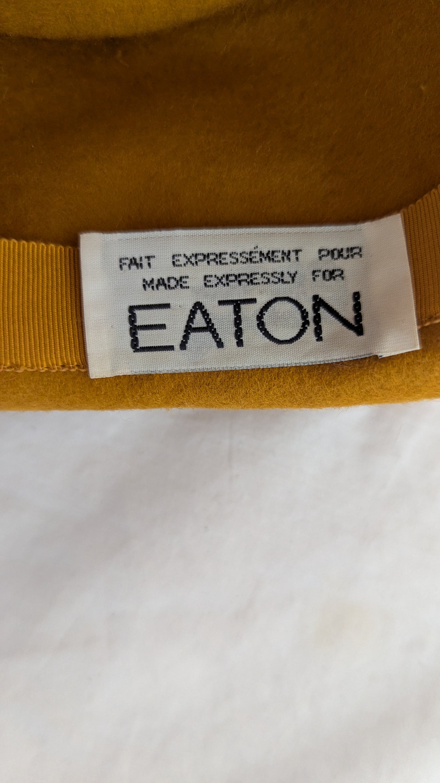 Vintage Eaton Wool Felt Hat