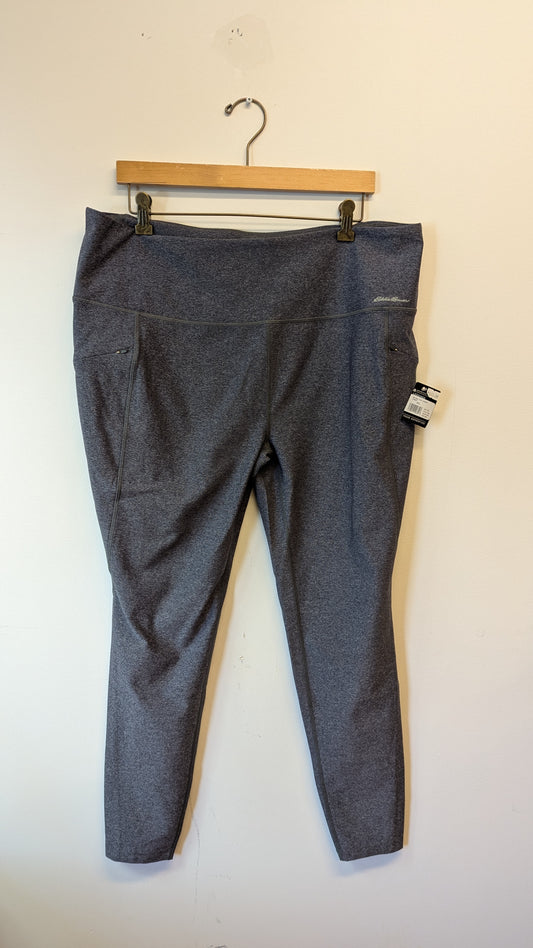 Eddie Bauer WR Trail Tight Leggings XXL Heather Gray