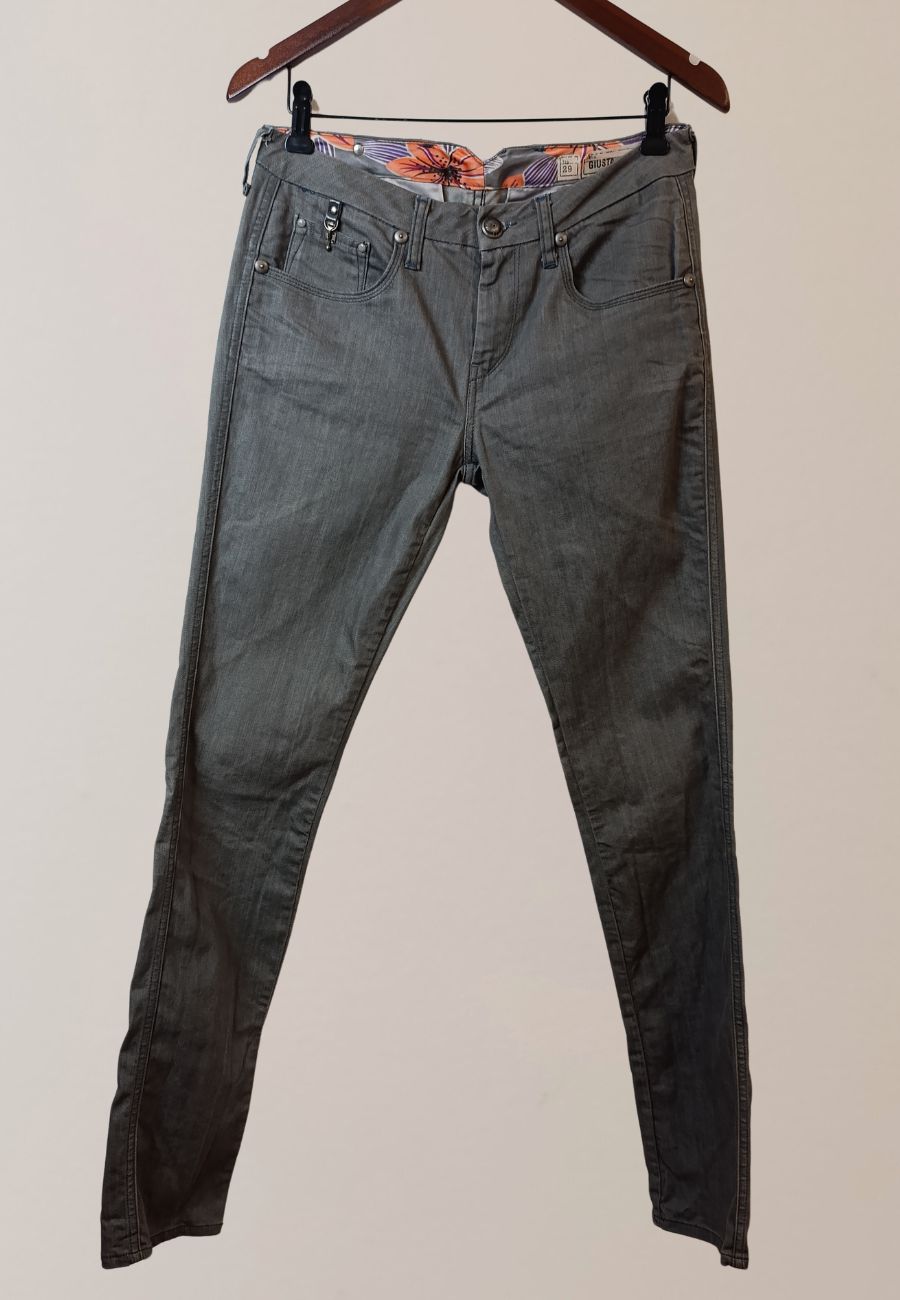 We are Replay Charcoal Jeans