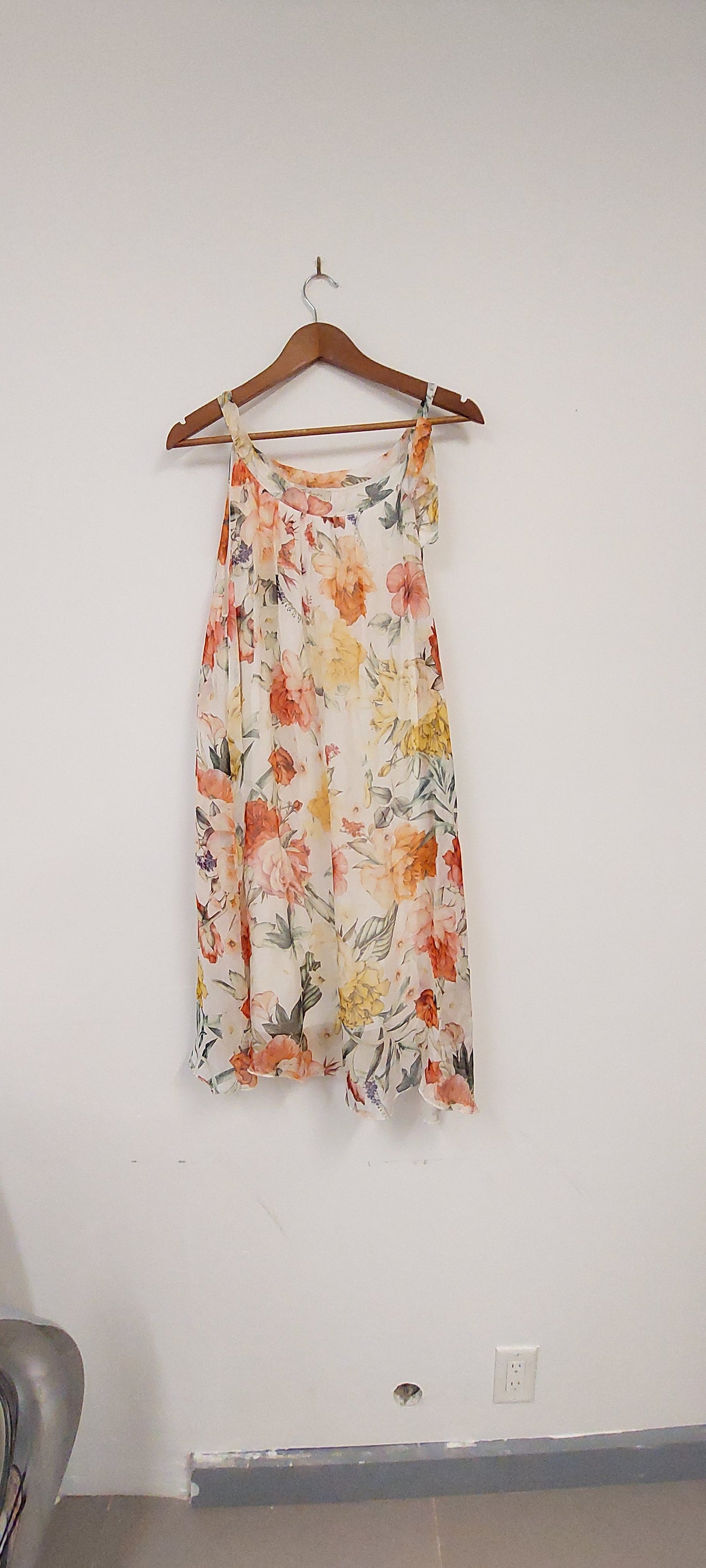 Bella Umbra Floral Silk Dress