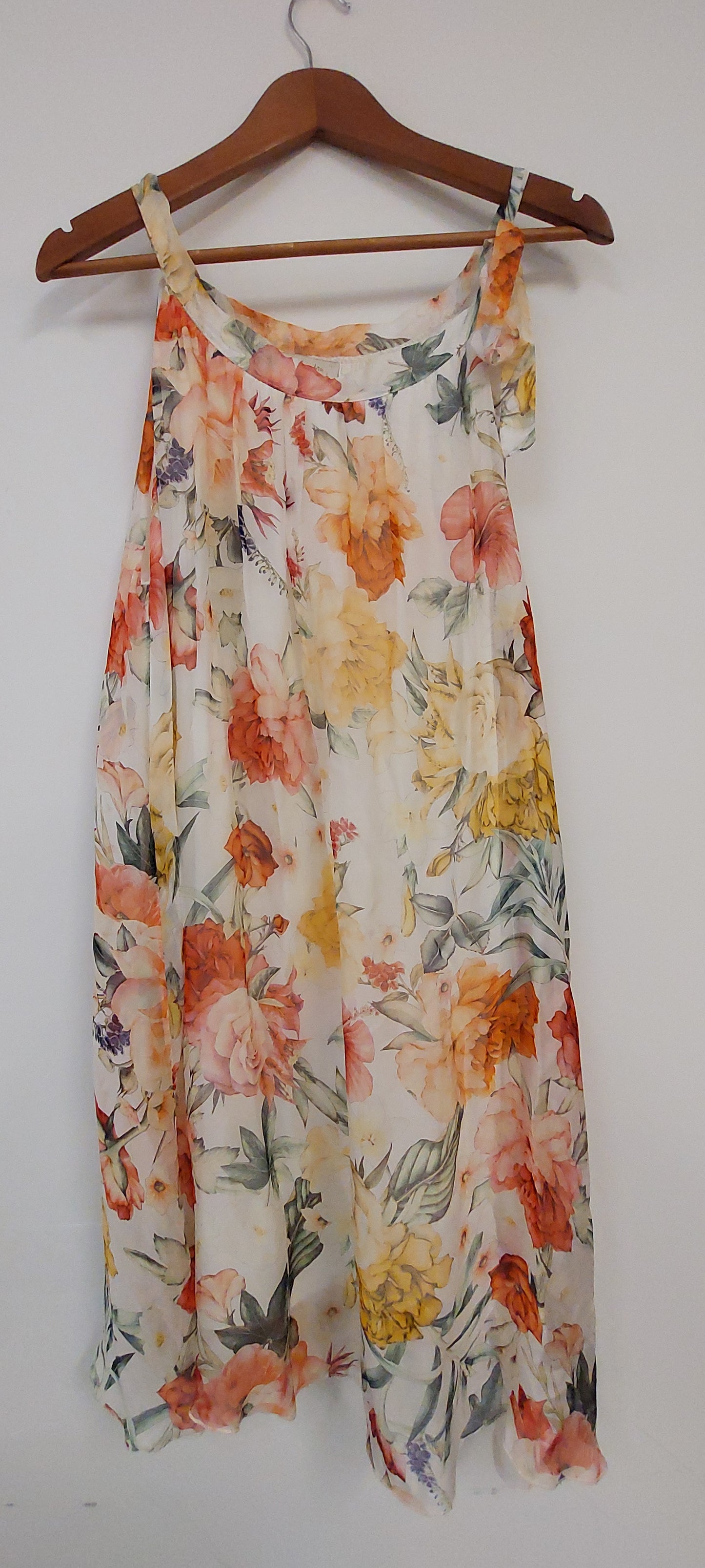 Bella Umbra Floral Silk Dress