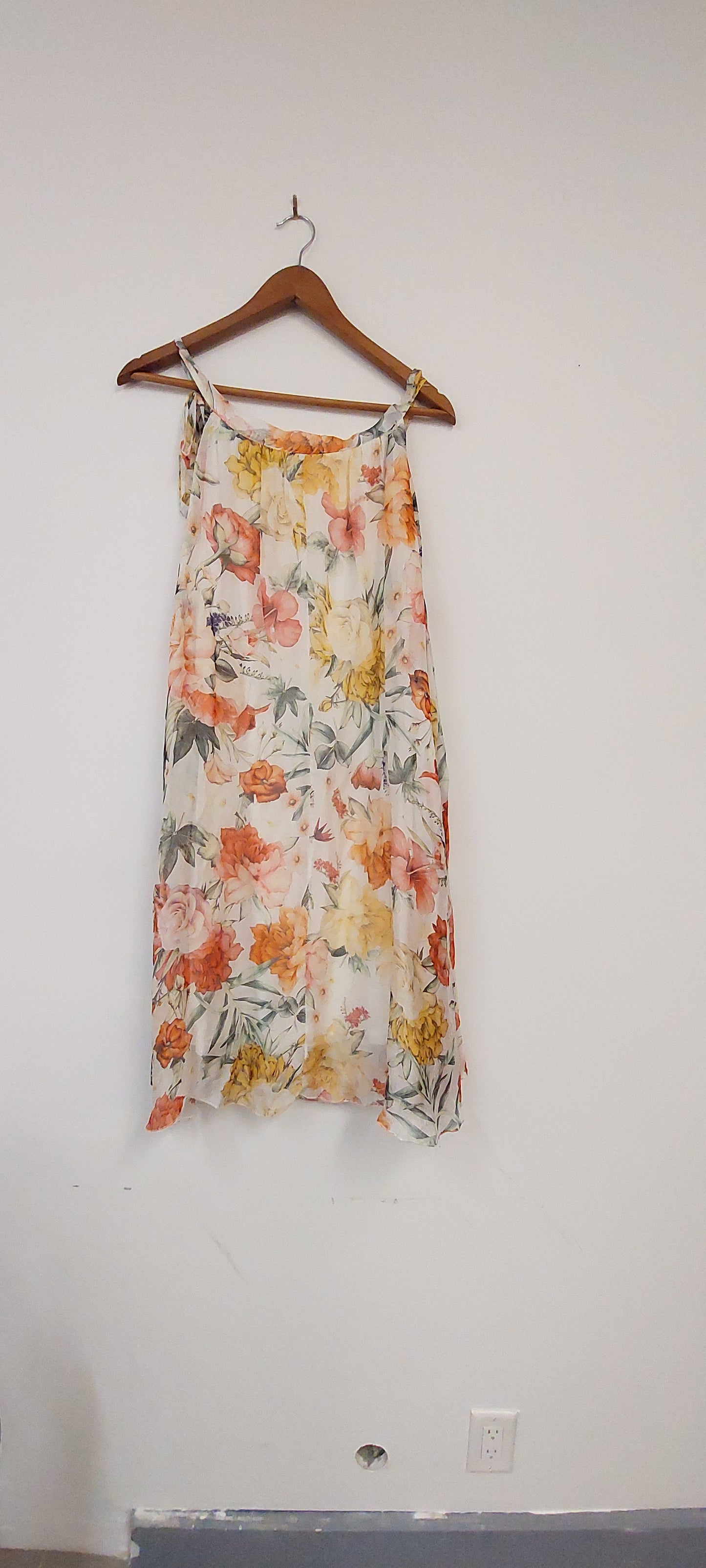 Bella Umbra Floral Silk Dress