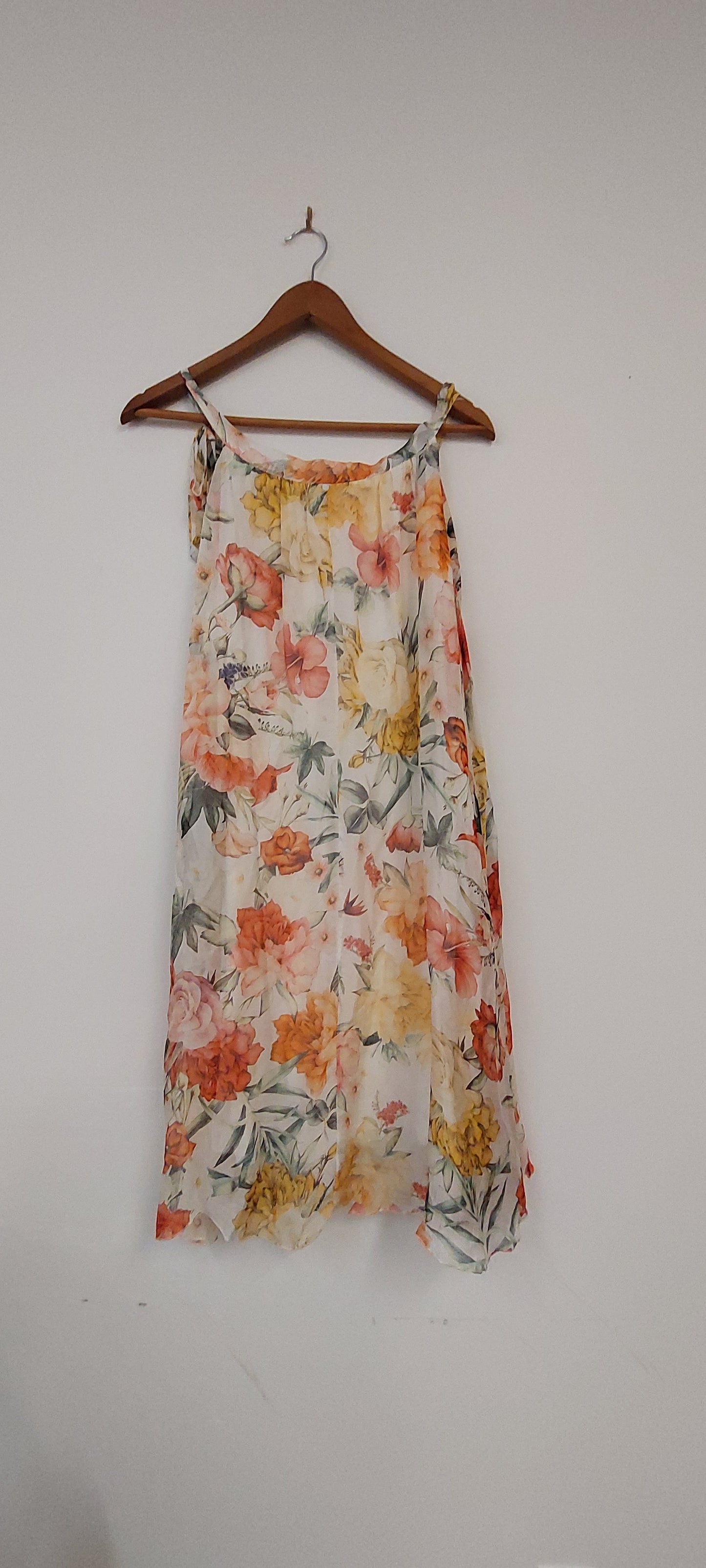 Bella Umbra Floral Silk Dress