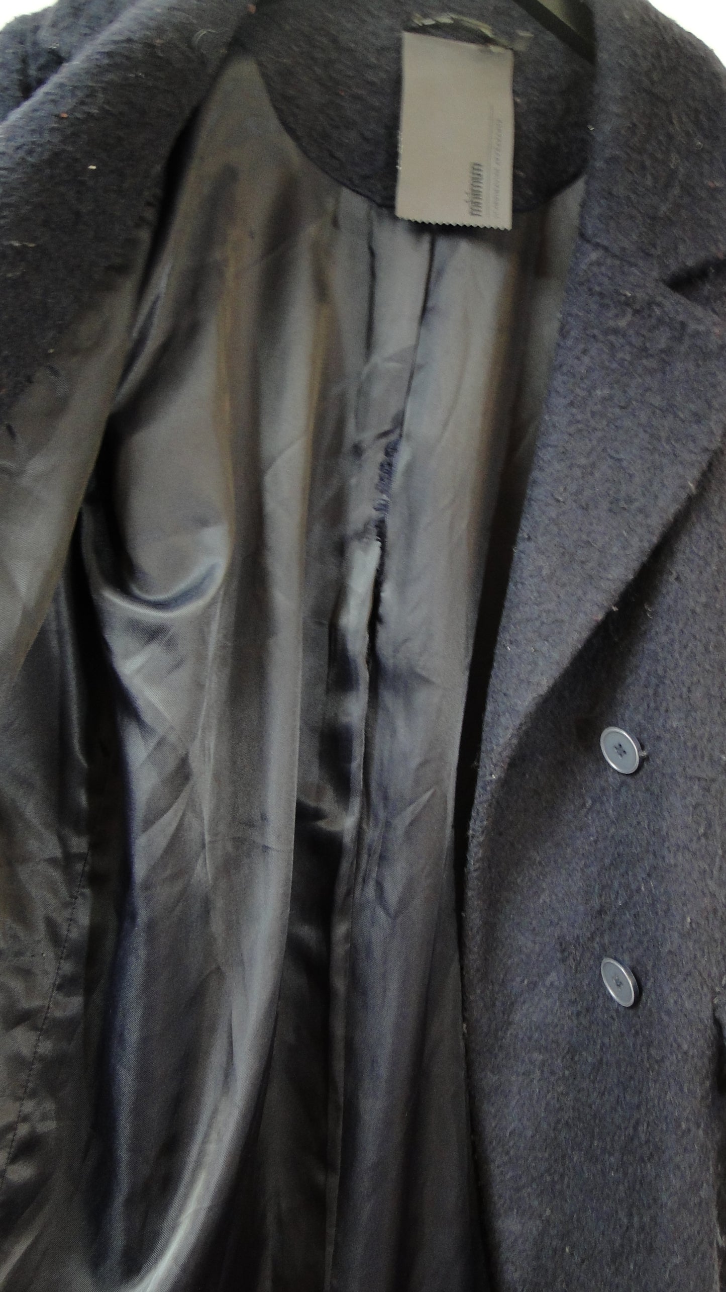 Minimum navy blue pea coat