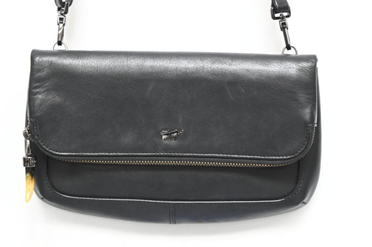 Black Leather Cross Body Purse