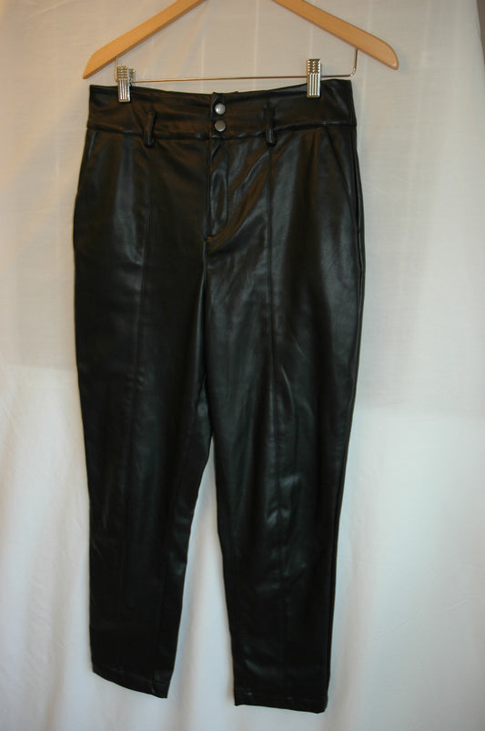 Faux Leather Pants