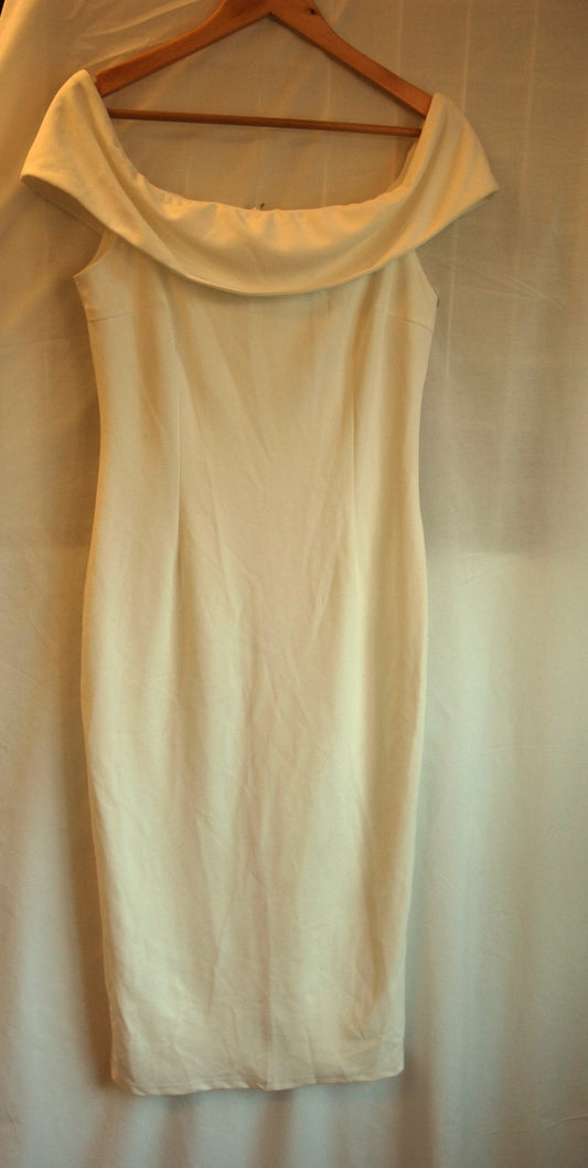 White Off-the-Shoulder Dress NWT